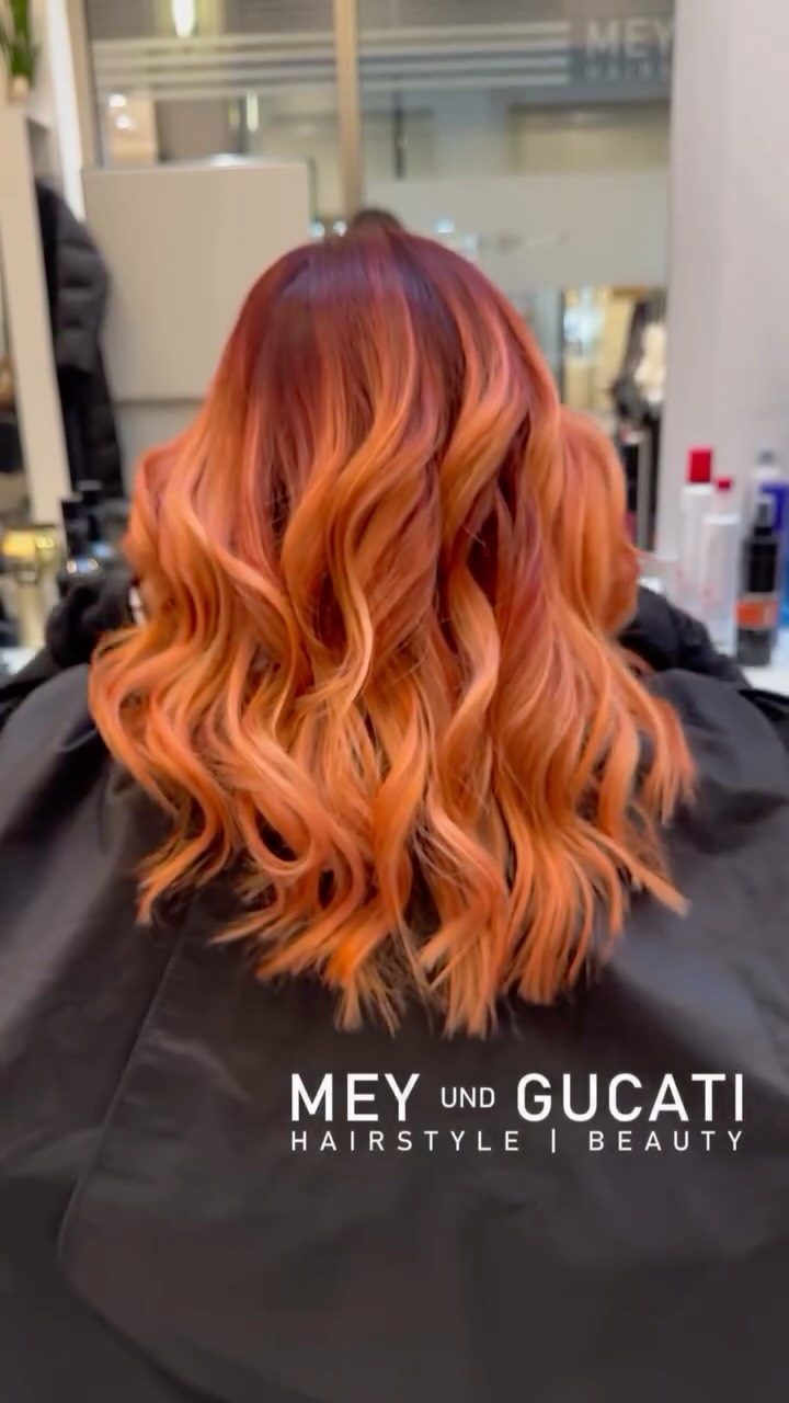 Spicy burning Fire 🔥 #itissohotinhere #burningfire #fireredhair #copperredhair #colormelting