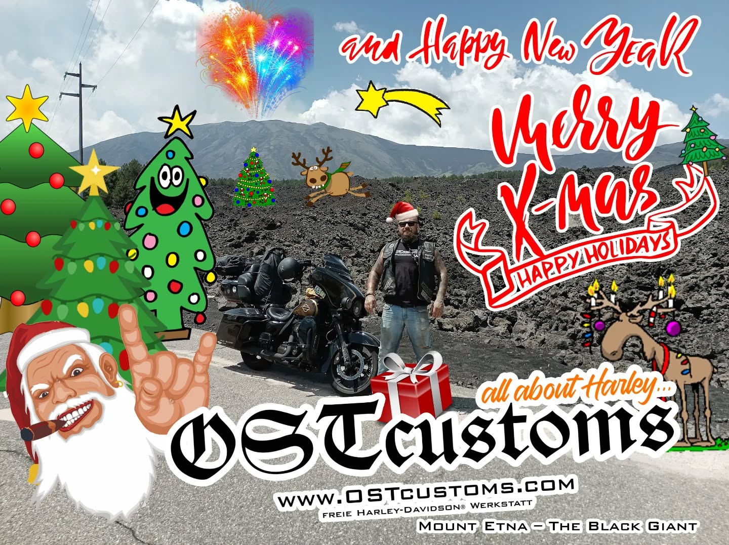 🎄 Frohe Weihnachten & Gas auf 2026! 🏁
Ein ereignisreiches Jahr 2025 neigt sich dem Ende zu und es wird Zeit, kurz den Motor abzustellen und DANKE zu sagen.
Ein riesiges Dankeschön an meine gesamte Kundschaft, alle Lieferanten und Partner! Danke für euer Vertrauen in meine Arbeit, für die coolen Projekte an euren Bikes und für die gute Zusammenarbeit in diesem Jahr. Ohne euch wäre OSTcustoms nicht das, was es ist.
Ich wünsche euch allen ein entspanntes Weihnachtsfest im Kreise eurer Liebsten und natürlich einen guten Rutsch ins neue Jahr 2026! 🤘🔥
Wir sehen uns im neuen Jahr wieder – frisch erholt und mit vollem Tank! Ich freue mich schon jetzt auf: ✅ Neue Ideen für eure Umbauten ✅ Spannende Projekte in der Werkstatt ✅ Neue Ziele, die wir gemeinsam erreichen
Möge 2026 für uns alle noch erfolgreicher werden und uns vor allem eines bringen: Noch mehr Kilometer auf der Straße und immer eine Handbreit Asphalt unter den Reifen! 🏍️💨
Bleibt stabil, wir sehen uns 2026 in alter Frische!
Euer Team von OSTcustoms 👉 www.ostcustoms.com
#OSTcustoms #HarleyDavidson #HarleyDavidsonGermany #Custombike #BikerLife #HarleyWerkstatt #Christmas2025 #NewYear2026 #RideFree #HarleyLovers #CustomProjects #BikerFamily #GutenRutsch #V2Power #MountEtna #TheBlackGiant