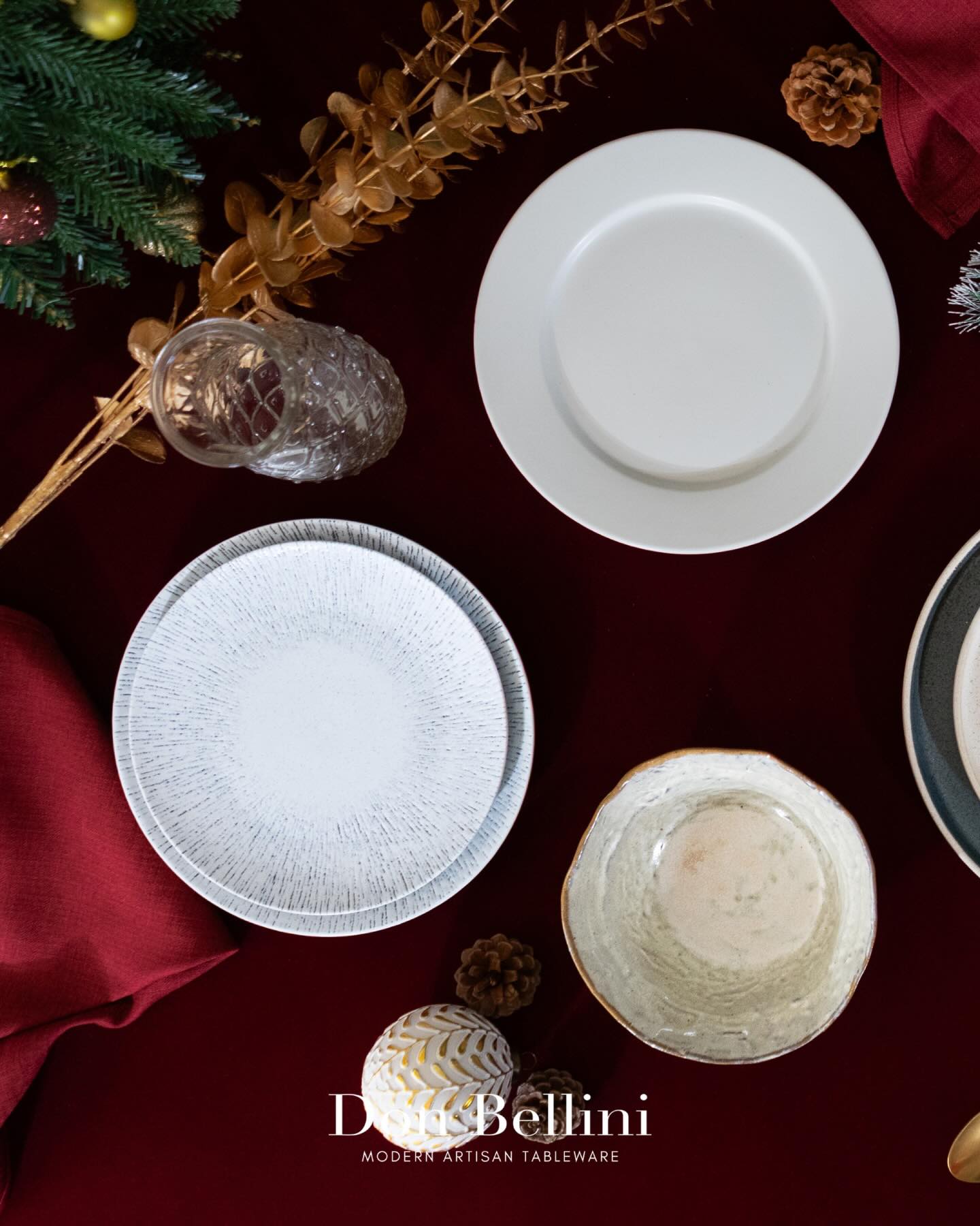 ‘Tis the season for savings and stunning tables! 🎁
Transform your holiday hosting with our selected tableware pieces. Don’t miss our Christmas Gift Sets at 30% off— the easiest way to give the gift of a beautiful table.
Shop now at shop.donbellini.com🎄
#donbellini #christmasgifting #onlineshop #tableware #plates