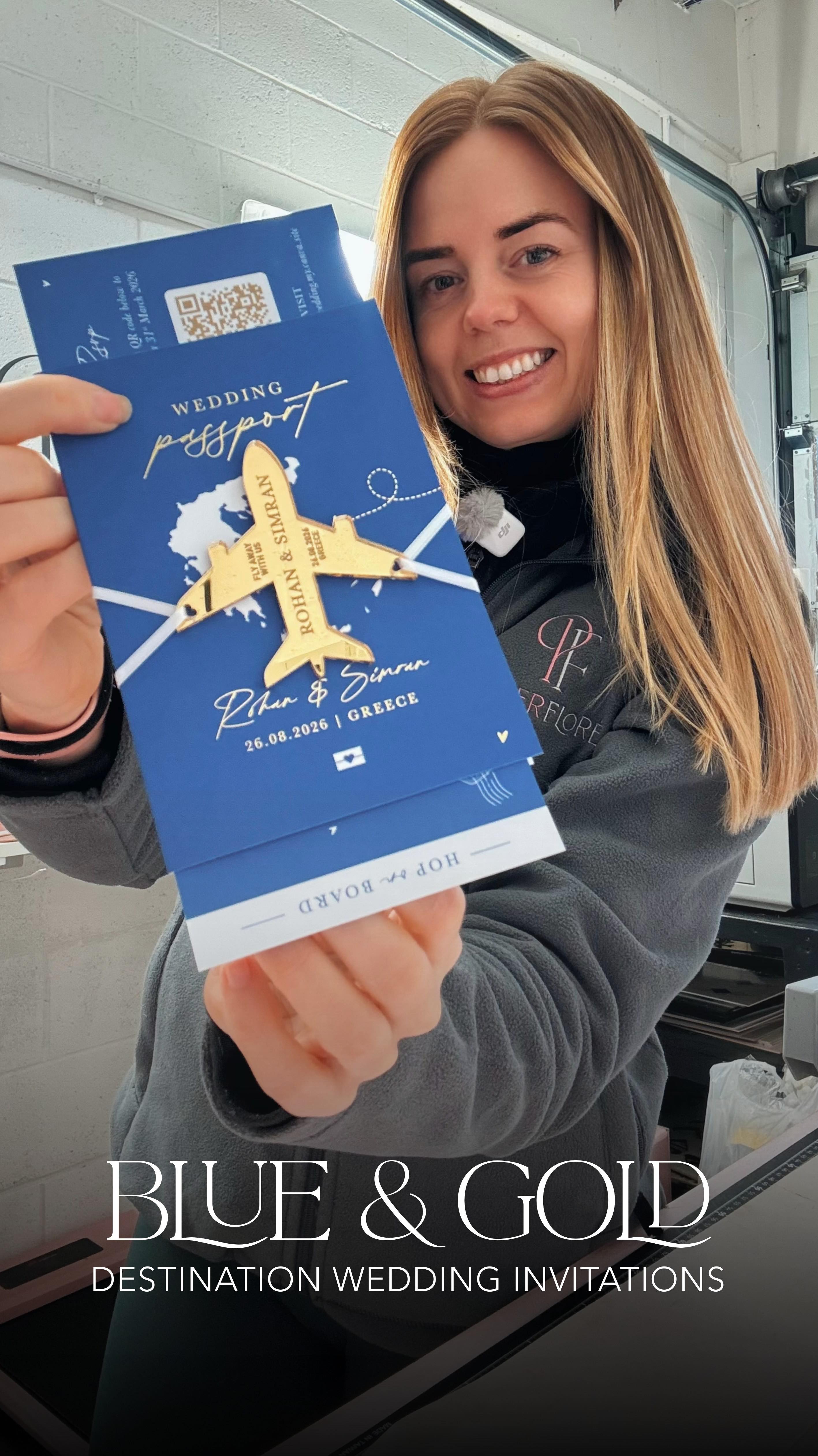 Last order shipped in time for Christmas! What a year it’s been 🎉 Wishing all my customers a wonderful Christmas and New Year!
It’s been a pleasure creating wedding stationery for so many couples this year, and I’m so excited to see what 2026 brings!
Don’t forget.. January is my busiest month of the year. If you’re looking to place an order, please get in touch as soon as possible to avoid disappointment. Limited bookings available ✨
Link in bio for pricing + more info @paperflore.uk
Merry Christmas! 🎄🎄
Becci x
#destinationwedding #destinationweddings #passportinvitation #2026bride #destinationbride
Greece wedding | Passport invitation for destination wedding | blue and gold wedding invitation | brides of Instagram