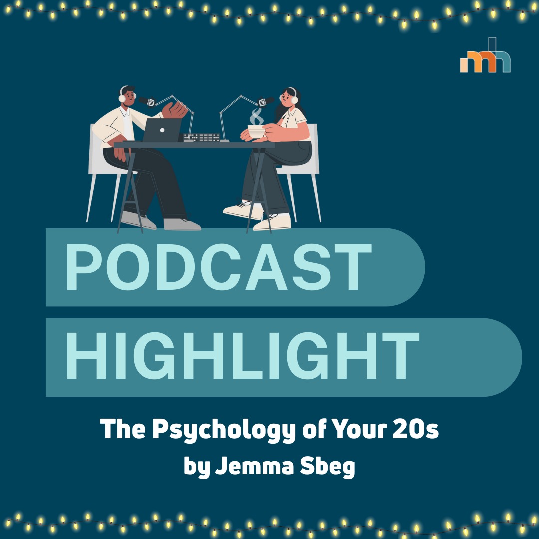MindHealth Advent: Day 10
- - - - - - - - - - - - - - - - - - - - - - - - - -
Looking for a podcast that helps you make sense of life in your 20s? The Psychology of Your 20s by Jemma Sbeg dives into the challenges and big transitions of this decade using psychology and evidence-based insight. Each episode offers practical tools to understand yourself better and navigate this chapter with confidence, clarity, and compassion.
#mindhealth #mentalhealth #mentalwellbeing #medstudents #advent #christmas #podcast #post
