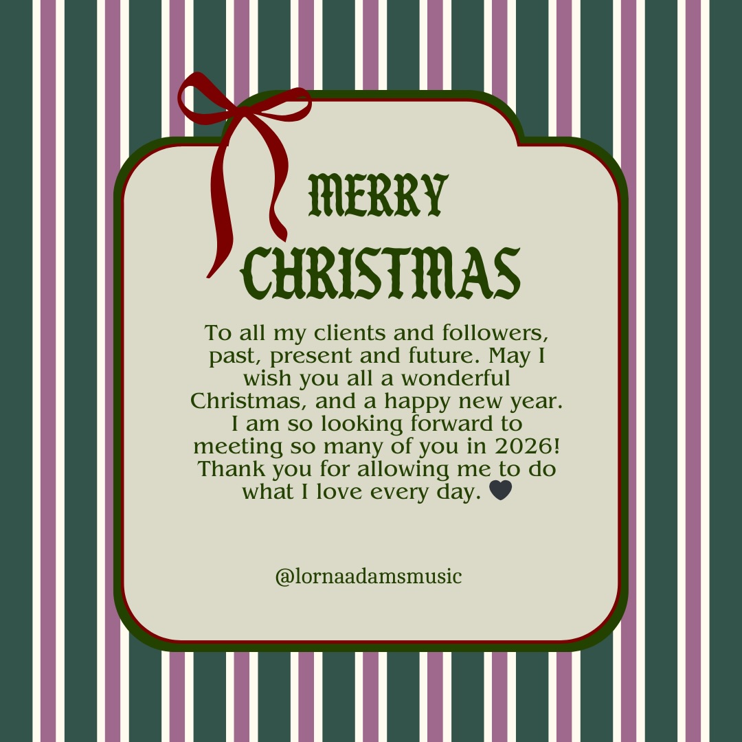 I am so grateful to do what I do for a living, music has and always will be a massive part of my life. Now seems a good time to let everyone know that I have left my role as a secondary music teacher and I am continuing to perform full time. Since starting teaching in 2020, I have been lucky enough to teach some absolutely wonderful young people, but recently, it’s become more and more difficult. With a young family and struggling to keep myself going, I decided the time was right to come back to performing full time. Thankyou to everyone who supports me and allows me to do this full time. I am thankful beyond words and grateful I get to spend quality time with my children, and still get to do what I love the most - Music! 🎶 merry Christmas to all of you, and a happy new year!