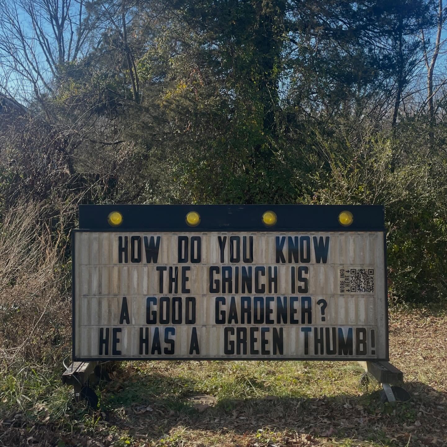 💚 👍 May your heart grow three sizes and your garden sleep, creep, and leap!