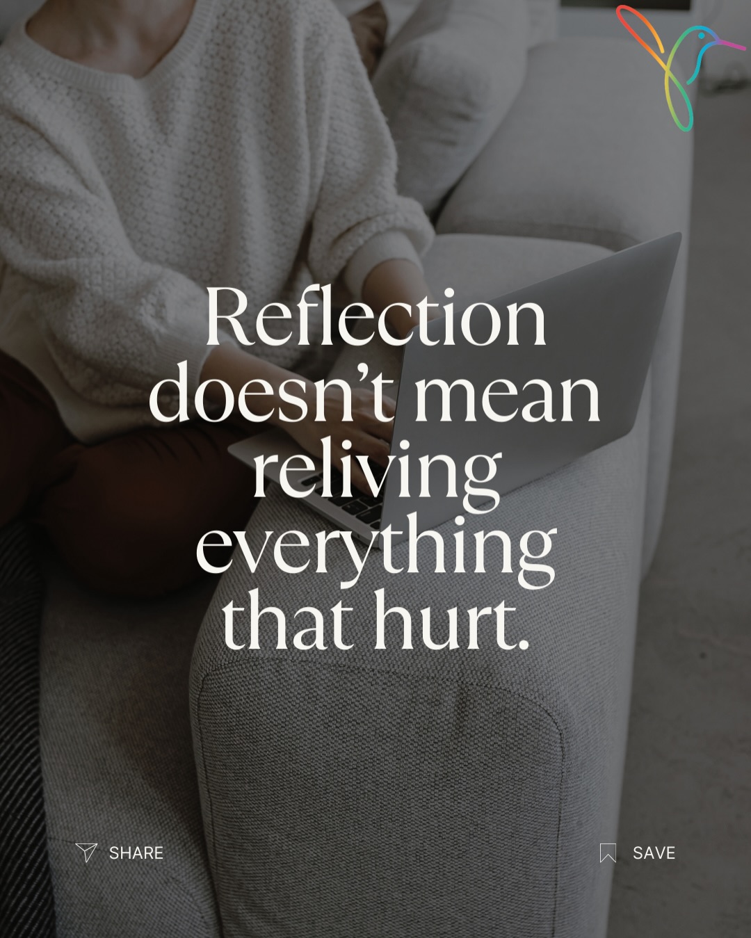 Reflection doesn’t mean reopening every wound.
Many people avoid reflection because it feels like self-criticism or emotional overwhelm. But healthy reflection is gentle. It’s noticing patterns, growth, and limits — without reliving pain.
You don’t have to retraumatize yourself to gain insight.
In therapy, reflection becomes a tool for clarity and healing — not shame.