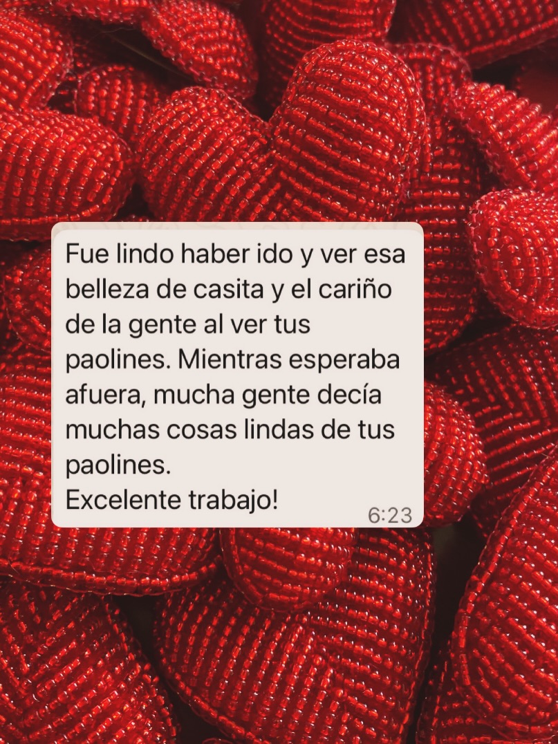 Solo razones para agradecer los clientes que tenemos.
.
Por sus mensajes, gracias!
Por su confianza, gracias!
Por su amor, gracias!
Por escogernos entre tantas opciones, gracias!
.
Color de Esperanza seguirá creciendo, comprometidos a no olvidar porque nacimos y con el corazón puesto para seguir creando para ustedes 😘😘😘