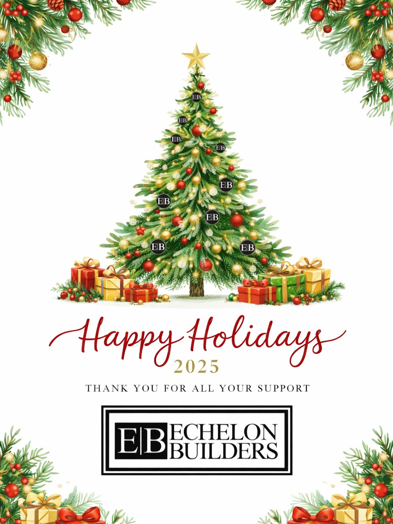 Happy holidays and a very happy and healthy New Year ahead to all of our clients, trade partners, and friends in the industry. We appreciate your trust in our craft and for allowing us to do what we truly love!!! Thank you!!!