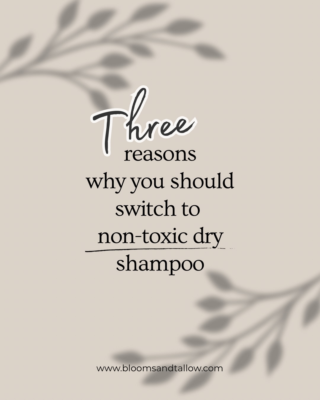 Are you ready to ditch & swap?
Our dry shampoo is simple, clean & promotes scalp & hair health without any hormones disrupting fragrances.
Made in small batches & with the added bonus of pure peppermint essential oil, you’ll love the simplicity of this product — trust us!
Available in Brunette, Blonde & Ginger
Visit our website to learn more!
www.bloomsandtallow.com
#bloomsandtallow #nontoxic #simpleingredients #smallbatch #ditchandswap
