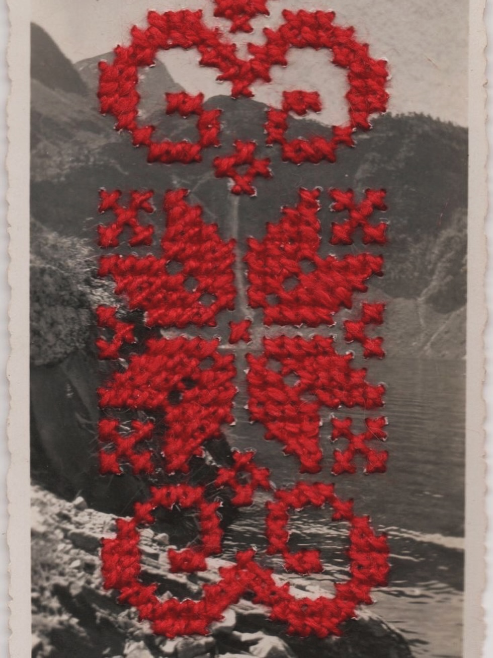 Red N°358 – VOG Silk Thread
#see_through_samar
#handembroidery
#ethnicalfashion
#celebrating_heritage
#palestinian_tatreez