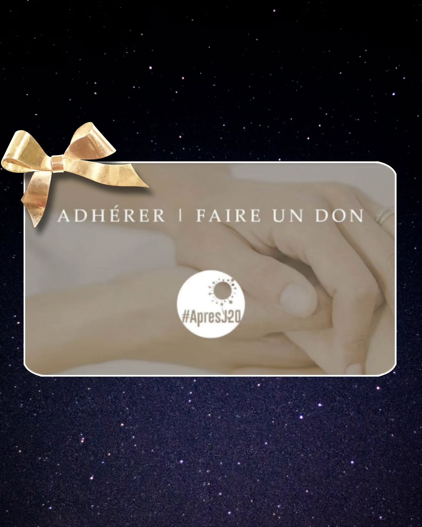 🤝Soutenez #ApresJ20 et faites avancer la recherche et les soins sur le #CovidLong en adhérant ou faisant un don!
👉Pourquoi adhérer ?
✅Pour vous :
- Recevoir notre newsletter mensuelle
- Accéder aux groupes de parole patients
- Faire bouger les lignes pour de meilleurs soins et recherche.
✅Pour l’association :
- Financer la communication et la sensibilisation
- Soutenir la recherche impliquant les patients
- Mieux représenter et défendre les droits des patients
🗣️ AJOUTEZ VOTRE VOIX À LA NÔTRE !
Que vous soyez concerné par le #CovidLong ou non, chaque adhésion et dons renforce notre capacité à défendre les malades et à réclamer leur droit à des soins adaptés.
📢 Association d’intérêt général 👉 66 % de réduction fiscale sur les dons.
🙏 Merci pour votre soutien.
Ensemble, faisons avancer la cause des malades du #CovidLong.
👉 Rejoignez-nous :
https://www.apresj20.fr/adhesion
#ApresJ20