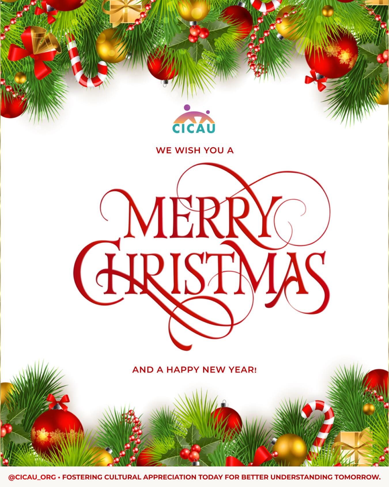 Wishing you a Merry Christmas and a Happy New Year! Thank you for being part of our community and supporting a future built on understanding, empathy, and cultural appreciation. 🎄✨