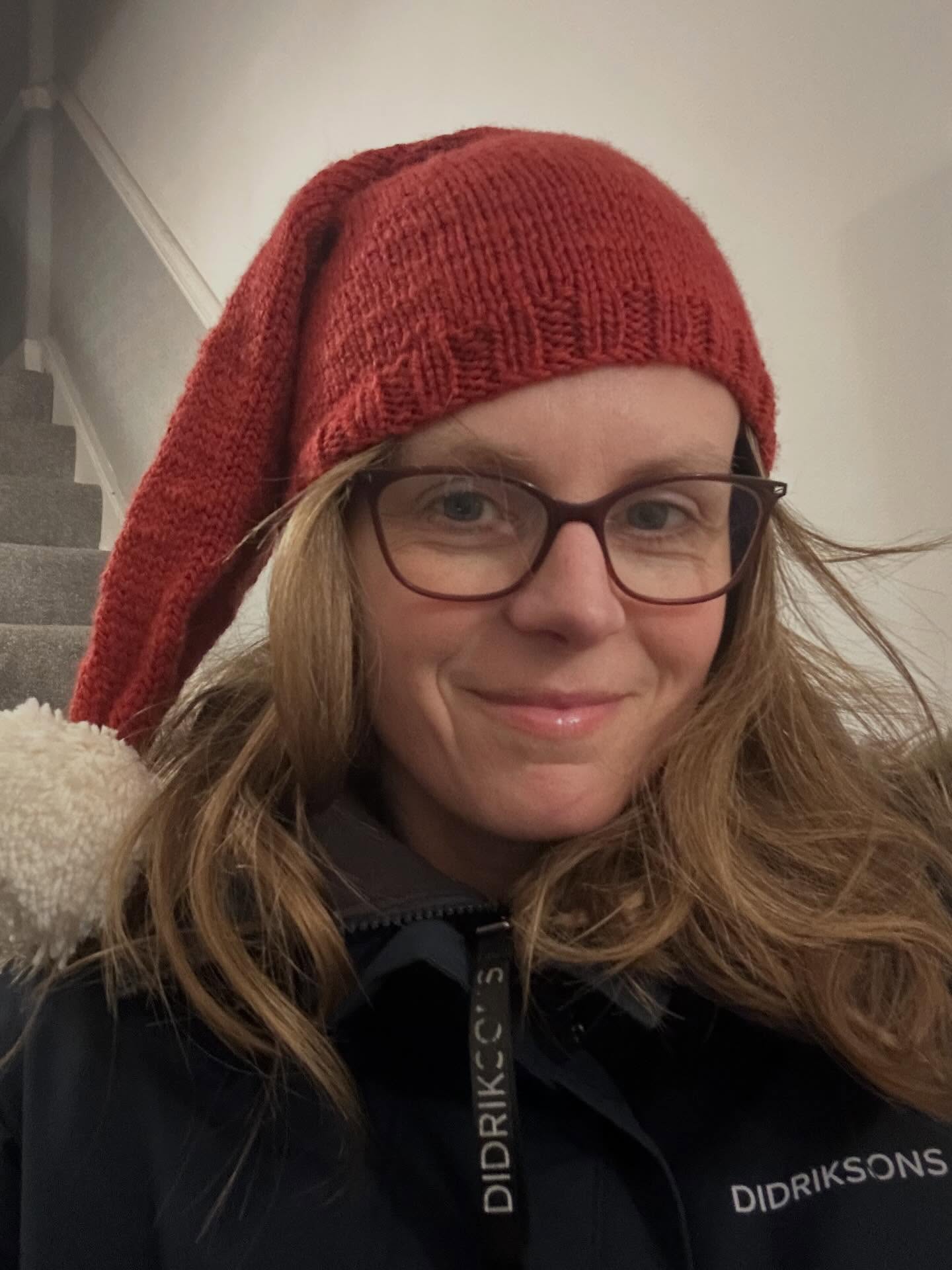 Last year’s Christmas knit- I had made the kids a hat each (my eldest got hers when she was 2 and it was huge so still fits her!) and felt like I should have my own!
#christmasknits #nissehue #santahat #handknitchristmas