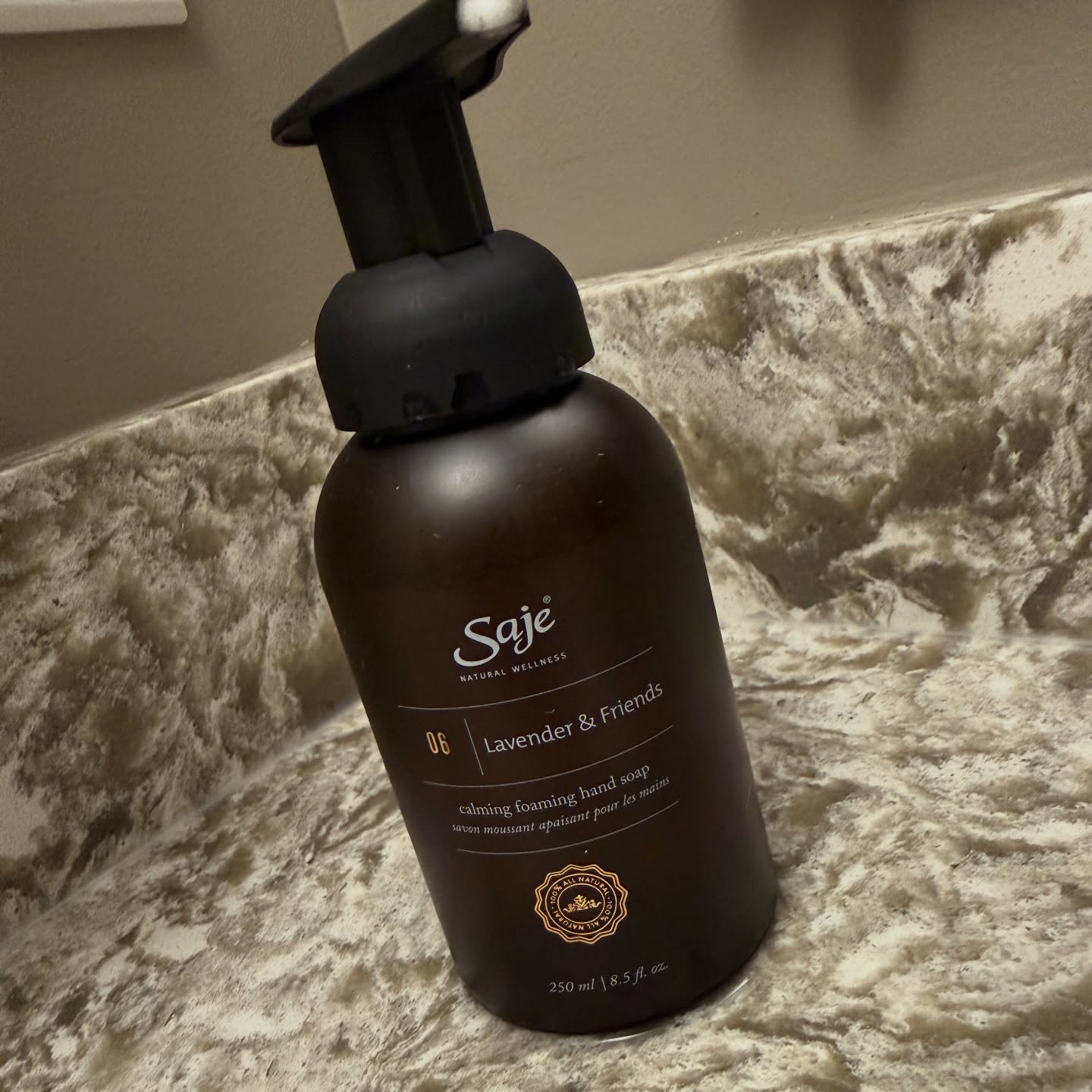 Well Saje, first of all, I normally love your products. But, I’ve gotta say, you kinda missed the mark on this one…
I definitely get the lavender, but not getting the friends at all! No coffee scent; no pizza, whiskey, or beef and cheese. Whose friends did you use for reference?!
Anyways, I’ll hold out on this one in the future until you get that friends scent dialled in.