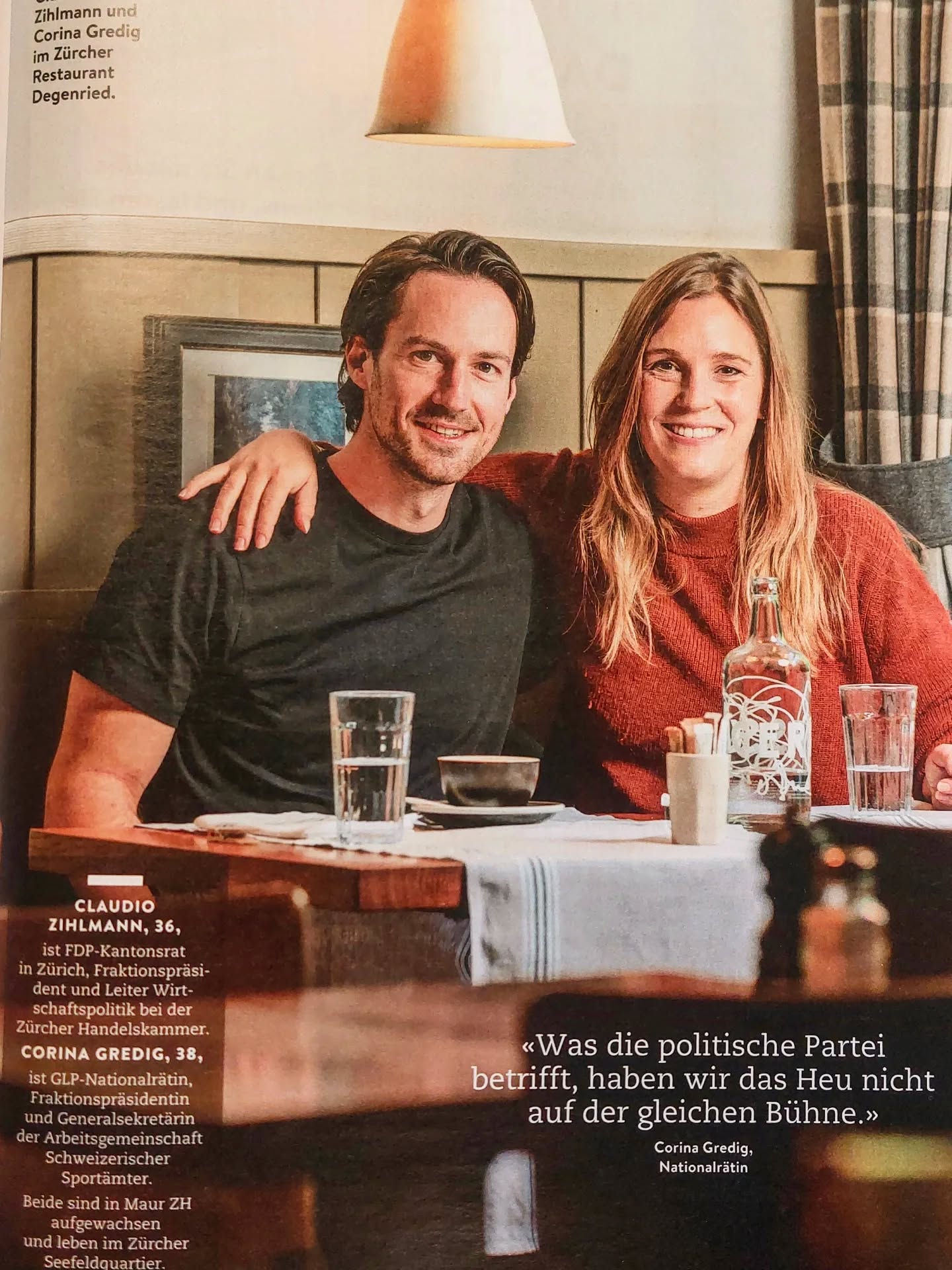 "Wir können uns alles anvertrauen" - vielen Dank für das Porträt zusammen mit meiner Schwester @corinagredig @schweizer_familie