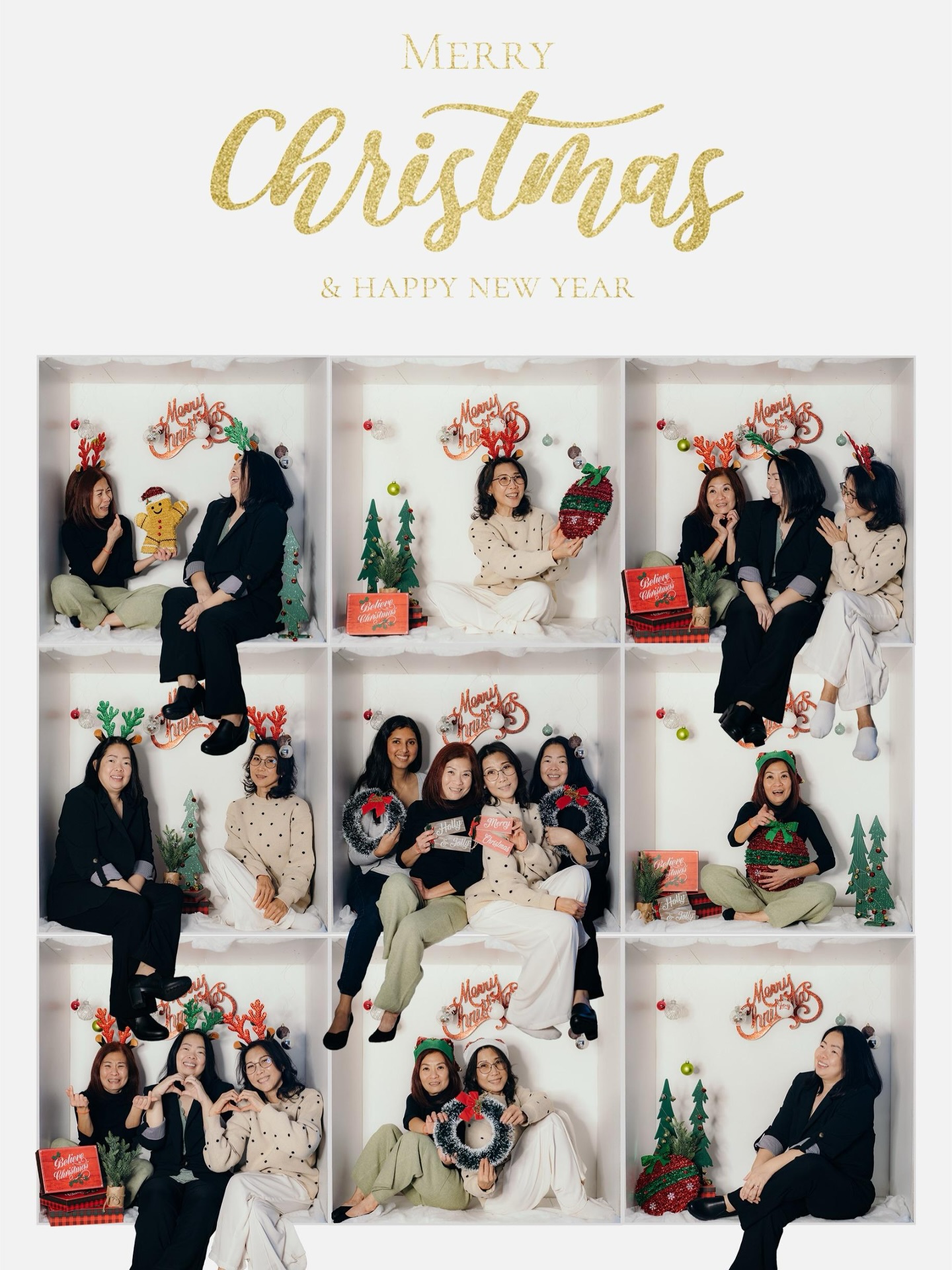 Joyous ladies of @thebranchla.church #merrychristmas