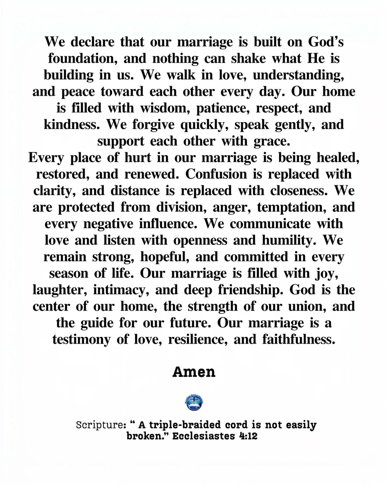 December #prayer and #declarations ππβ€οΈ