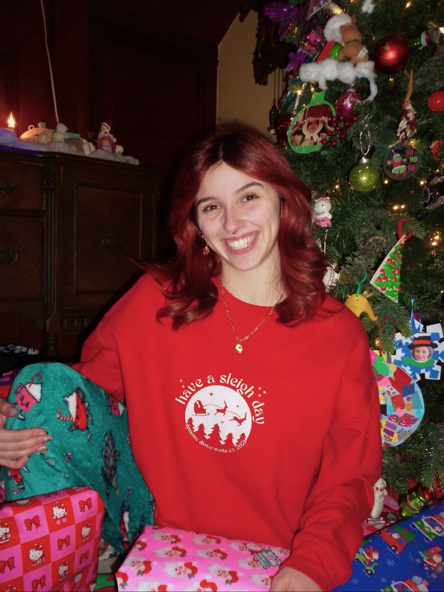 may the stockings be hung by the chimney with care & filled with ddw merch for all to wear 💜🎄