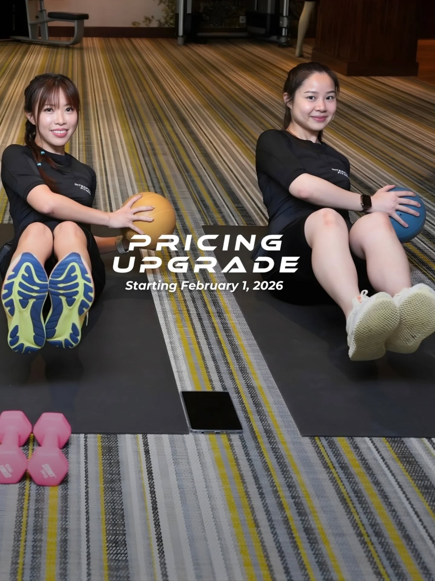 Heads up!
An upgrade is on the way. 💎⚡
We’re elevating your EMS training with better comfort, refined style, and smarter coaching, because you deserve more from every session.
Lock in today’s price and enjoy FREE EMS classes when you sign up before Feb 1, 2026.
Train smarter. Stay stress-free.
2026 just got a serious upgrade. ✨
#EMSWorkout #EMSSingapore #EMSTraining #EMSFitnessSingapore #SingaporeFitness InterPulseFitness