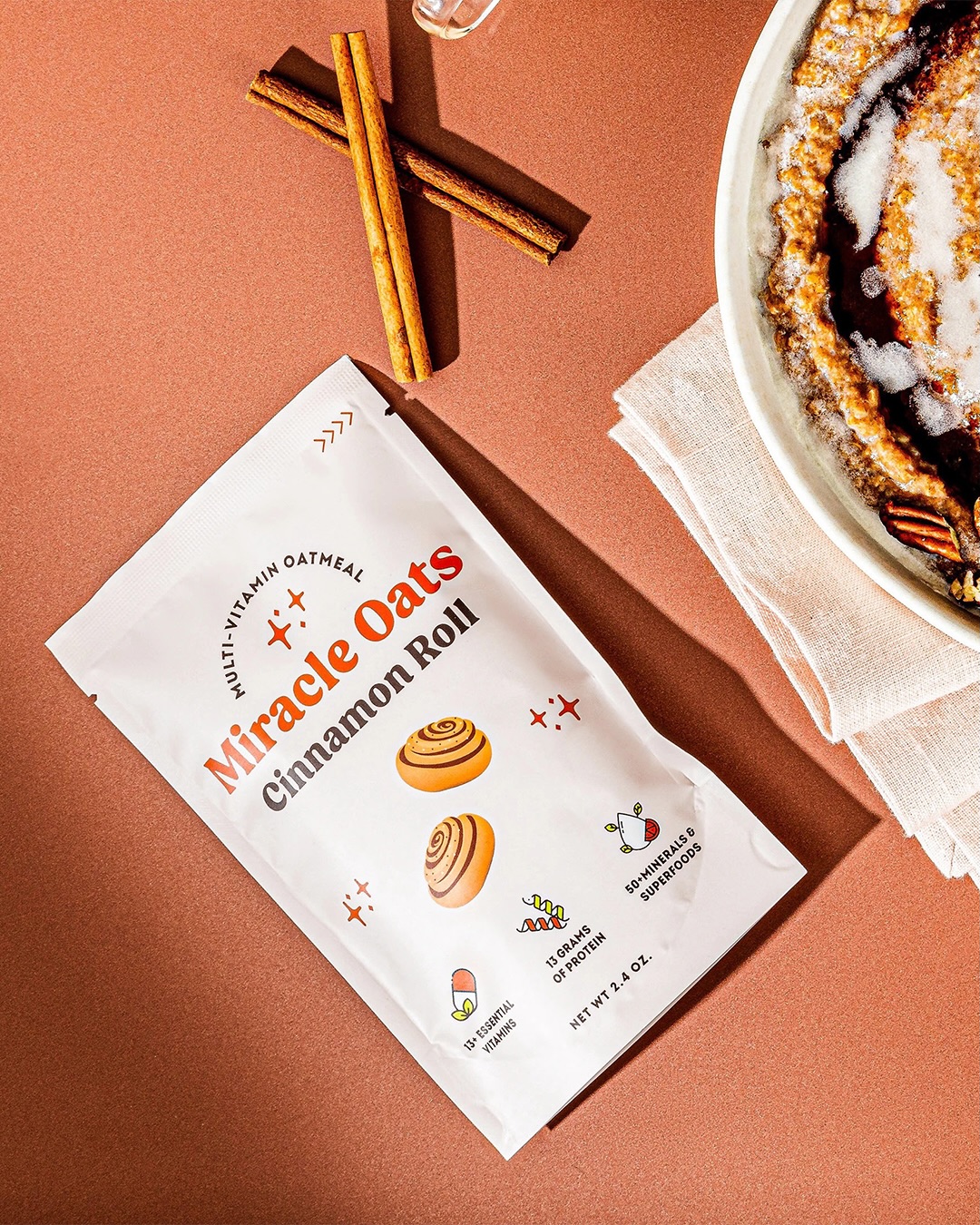 Miracle Oats Branding
A subscription-based breakfast brand from the US, delivering the world’s most nutritionally complete oats. We designed light and playful packaging that reflects the feel-good spirit of clean ingredients and a bigger mission, giving back to children in need with every box.
—
We design brands that feel right, because they are built right.
Award Winning Brand Design Studio with focus on Strategy, Brand Identity, Packaging and Web Design.
#designstudiomatte #branding #brandidentity #packagingdesign