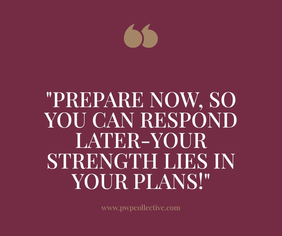 🌿 "Prepare now, so you can respond later-your strength lies in your plans!" 🌿
This quote encapsulates our mission at PWP Collective. In a world where uncertainty can feel overwhelming, having a solid emergency plan transforms fear into confidence, especially for caregivers of those with chronic illnesses.
Take a step today-start creating your personalized emergency preparedness plan. Remember, it’s never too early to be ready! Who knows, having a plan could make all the difference when unexpected challenges arise.
Share this post and tag someone who needs this reminder! Together, we can build a stronger, more prepared community.
#Resilience #ChronicIllness #CaregiverSupport #Empowerment #EmergencyPreparedness #Community #Health