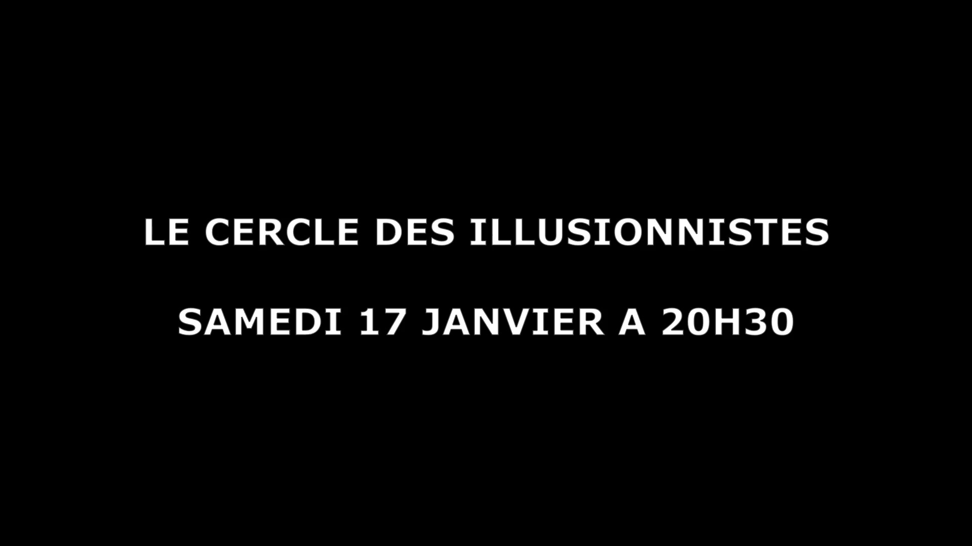 LE CERCLE DES ILLUSIONNISTES
Samedi 17 Janvier 2026, 20h30
Pour réserver le lien est en bio
📍Théâtre Molière
📍153 Rue saturne, 31140 Launaguet
Venez nombreux !