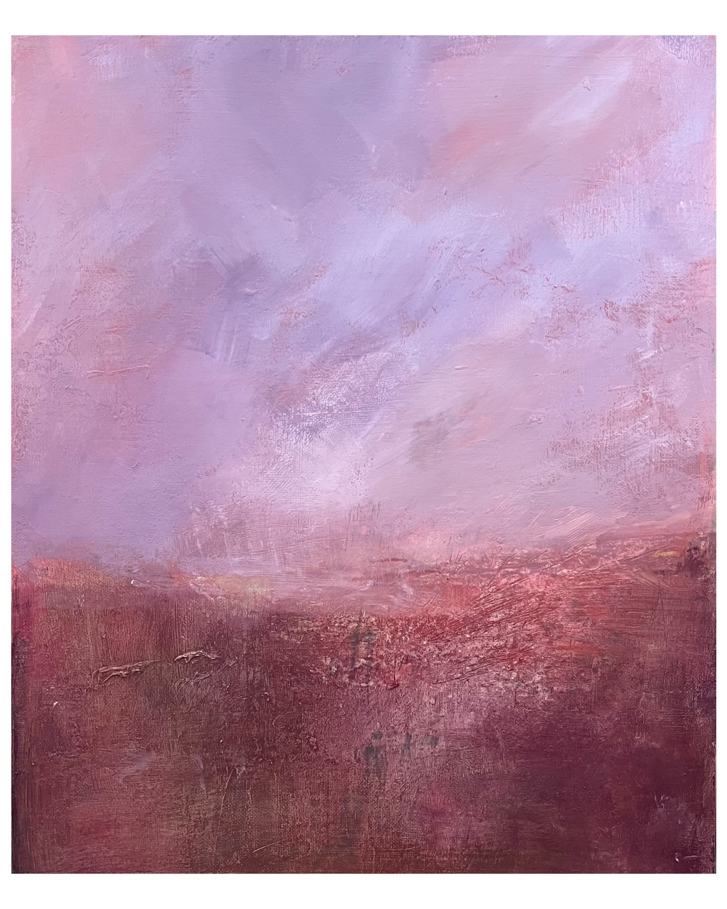 Some new work from the studio in the last few days of 2025. So happy and grateful to have a wonderful studio space to chill out and create in peace.
Acrylic on canvas board, 30 x 25cm.