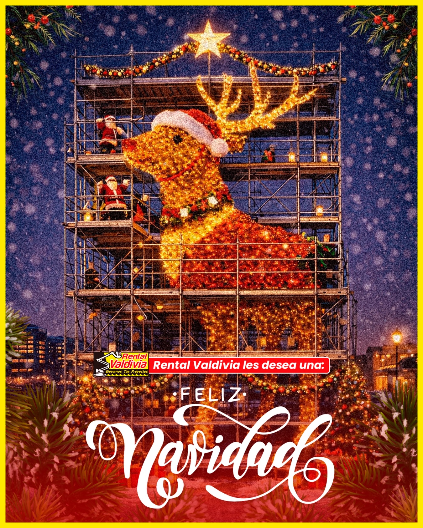 En Rental Valdivia les deseamos una muy feliz Navidad, agradeciendo la confianza y el trabajo conjunto durante este año. 🎄
Que estas fiestas sean un momento de descanso, unión y recarga de energía para lo que viene. ✨
#RentalValdivia #FelizNavidad #Gracias