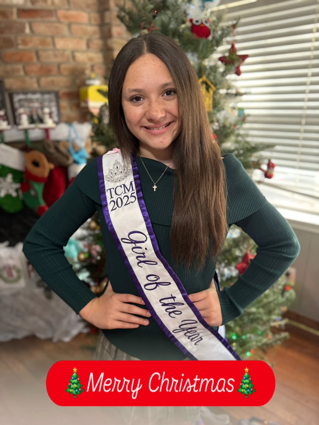 #MerryChristmas and #HappyHolidays from The Crowning Moment!
~ Erin Husbands & Mila Smyth, 2025 TCM Girl of the Year
#holiday #thecrowningmoment #seasonsgreetings @milaleighanne