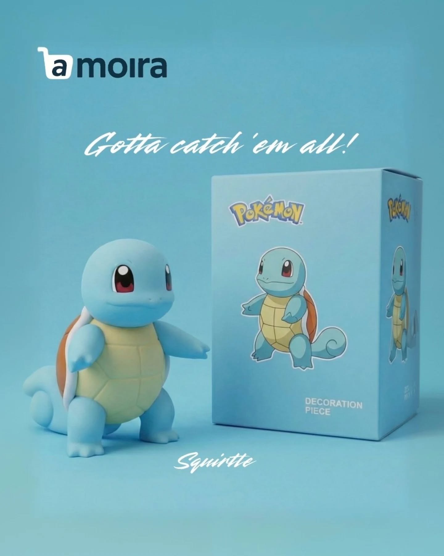 Squirtle is here to level up your Pokémon collection! 💙 Gotta catch ’em all
📩 DM us to order
Bring home the classic Water-type starter with this Squirtle action figure. Featuring detailed design, vibrant colors, and a sturdy build, this figure is perfect for Pokémon fans, collectors, and gifting.
Perfect for desks, shelves & gifts
Great collectible for Pokémon lovers
#Squirtle #PokemonFigure #PokemonCollectibles #Amoira #GottaCatchEmAll