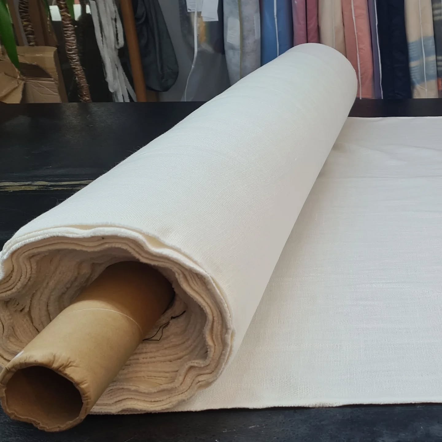 Curtains for Christmas 🎄 last job of the year completed and delivered today.
My splendid client chose the most gorgeous heavy weight linen. It was a delight to work with (unlike very light weight linens...) and I lined them with a cotton lining in pale ivory.
I did the calculations.... that was 65 metres of hand stitching = 2 x pairs and one door curtain, all made traditionally.
The result is some very lovely curtains and a very happy client. Yes!
#linencurtains
#madeindevon