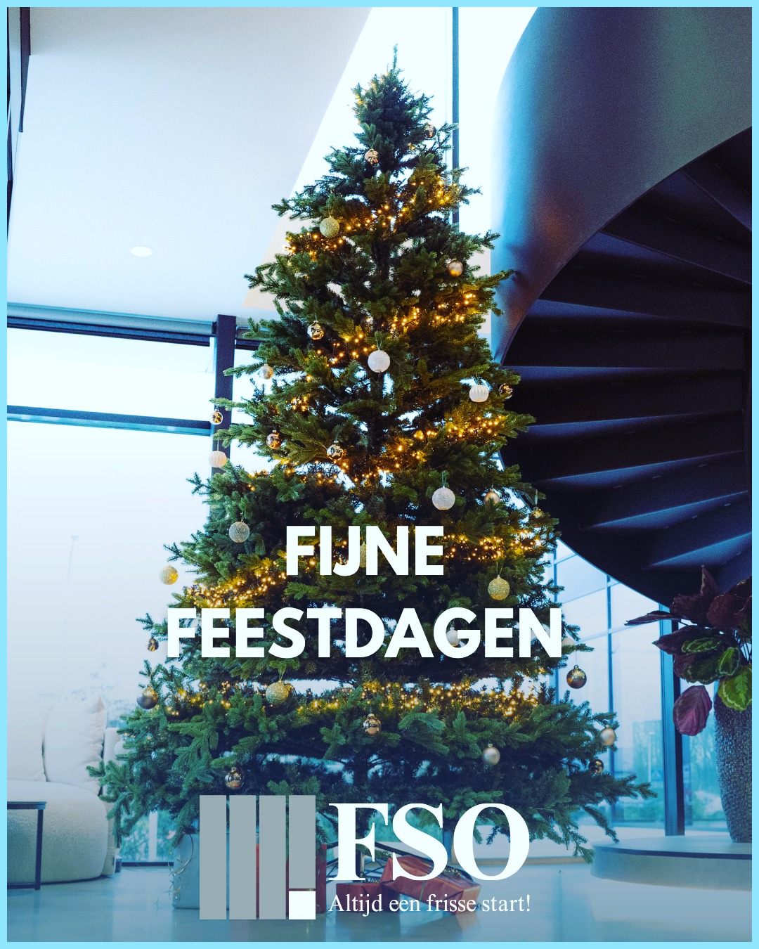 Namens het team van FSO bv wensen wij al onze collega's en relaties fijne feestdagen toe.
#fsobv #kerst