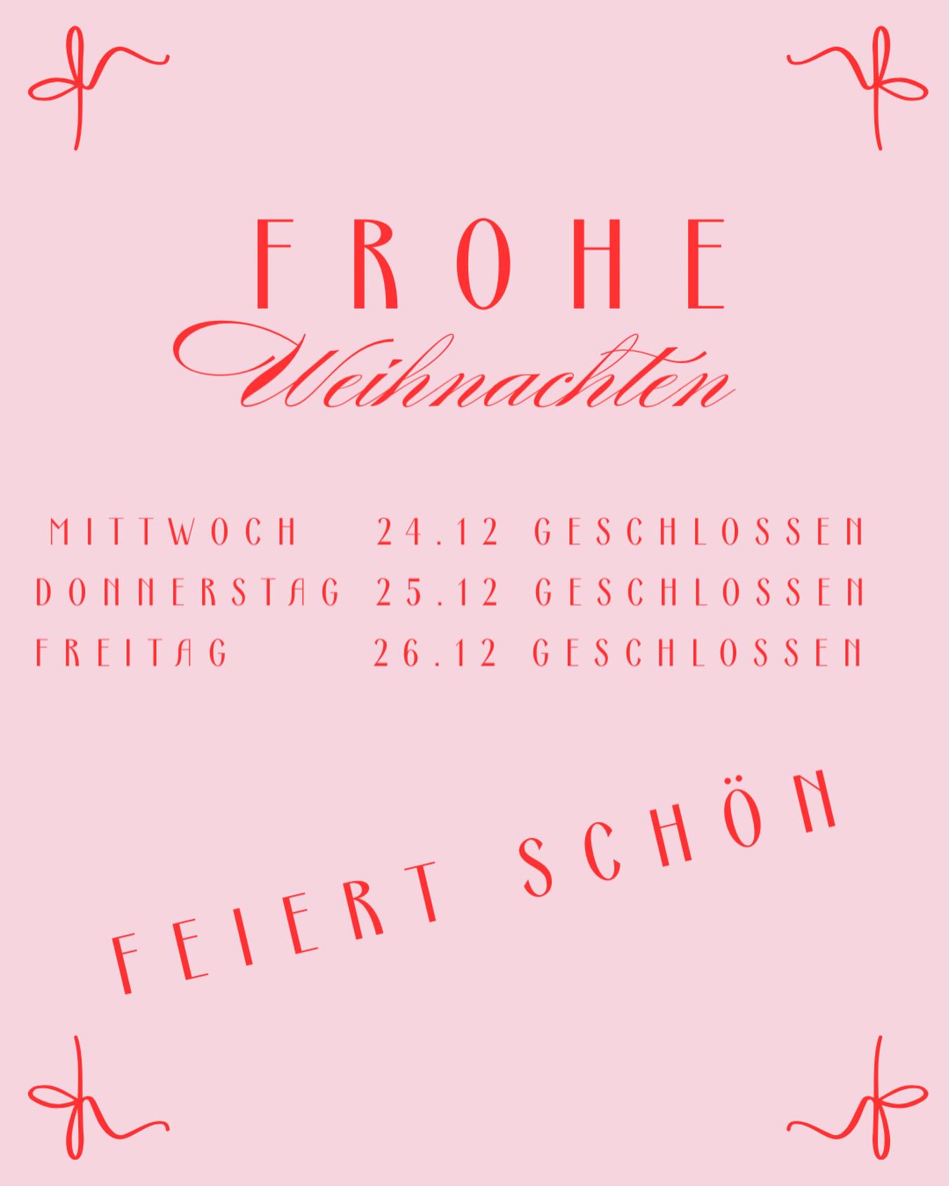 Die Crew wünscht unseren wundervollen Gästen ein besinnliches Weihnachtsfest.. seid lieb zueinander, wir sehen uns am Samstag wieder 🫶🏻
.
.
.
.
.
#mädchenitaliener #peaceful #italianrestaurant #weihnachten #christmas