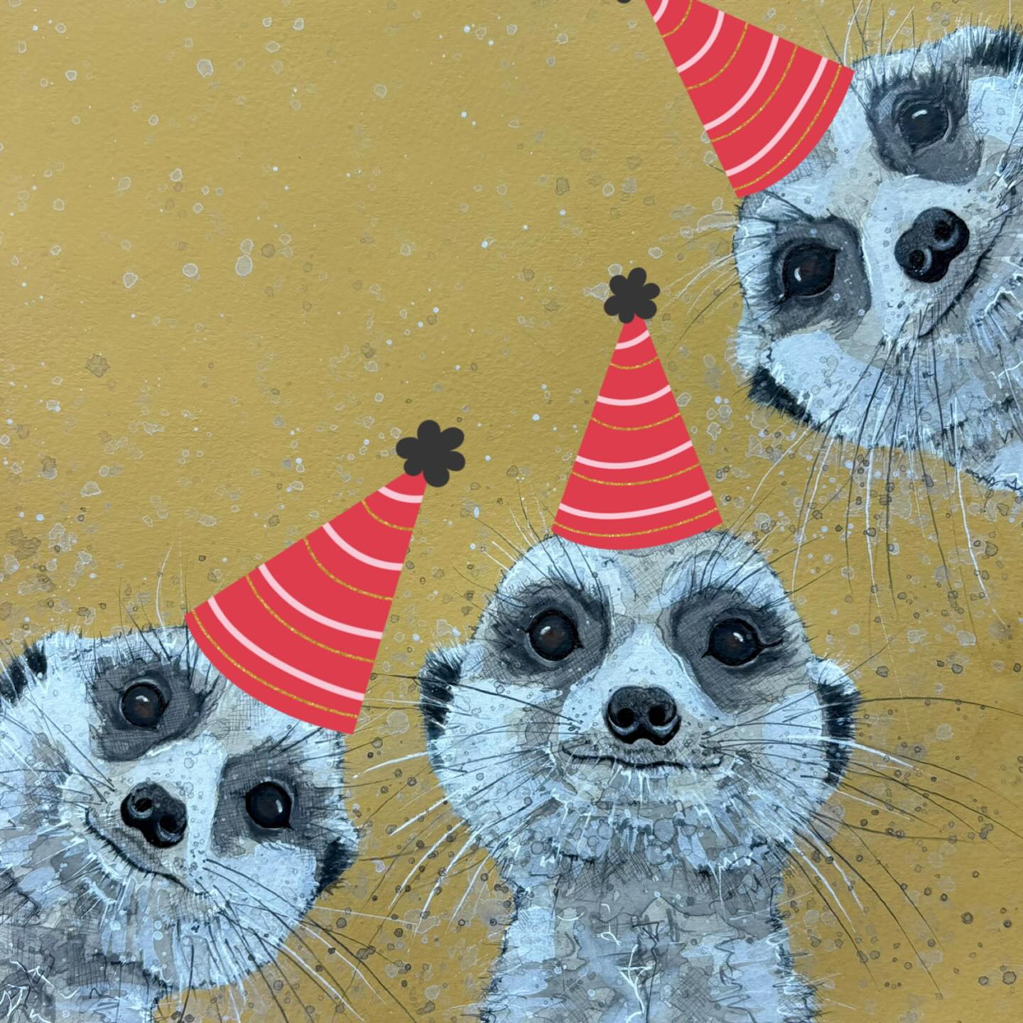 To my friends , family and followers.. Sending you all some Christmas holiday love from me and these cheeky meerkats x Thanks for all your support and follows .. it means a lot to me .. ❤️