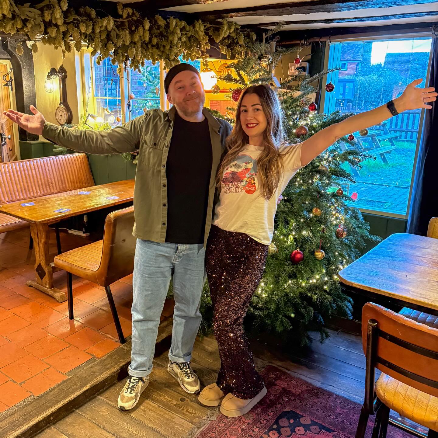 Merry Christmas from our family to yours 💙🎅🏼🎄
Thank you to everyone for all your support over the year and for making our first Christmas at The Cross so special
Much love x
Sam, Katie, River & Dakota