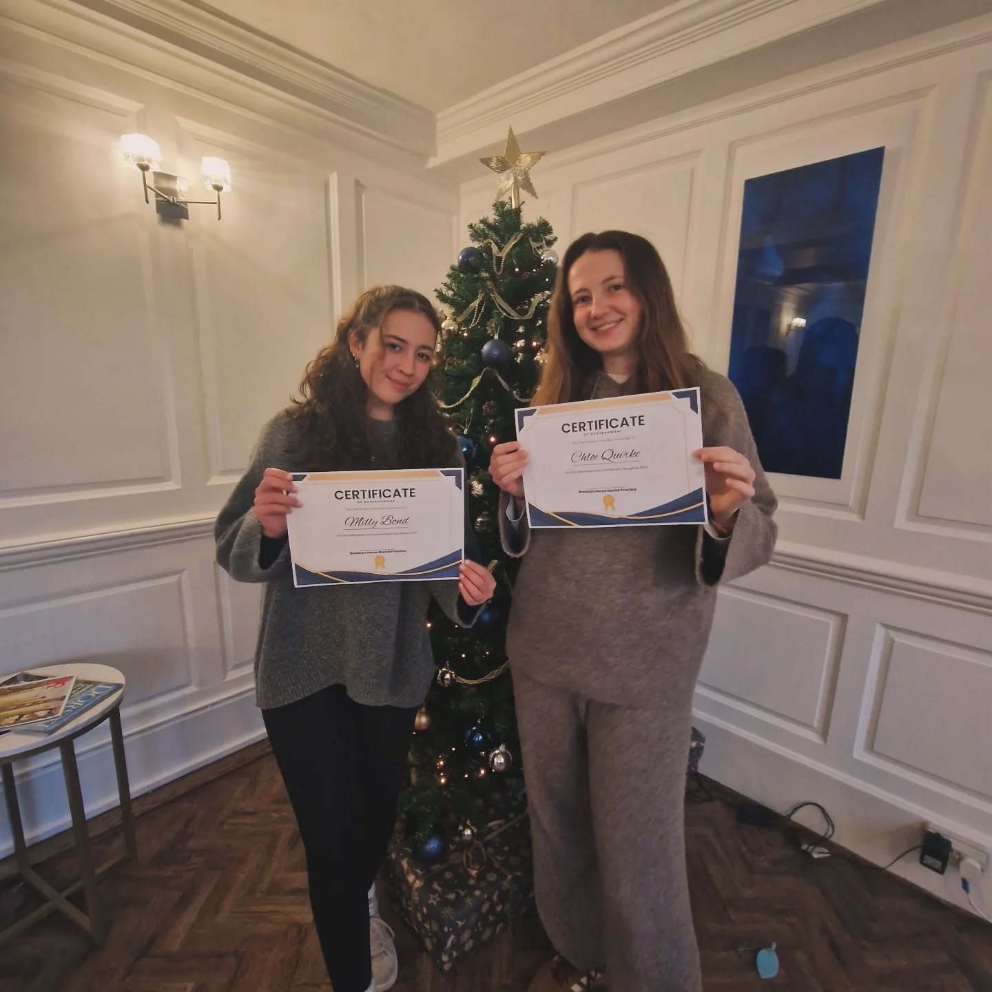 Well done to two of our fab dental nurses, Milly & Chloe, on having 100% attendance for 2025!! ✨️👏
Our super troopers 💛