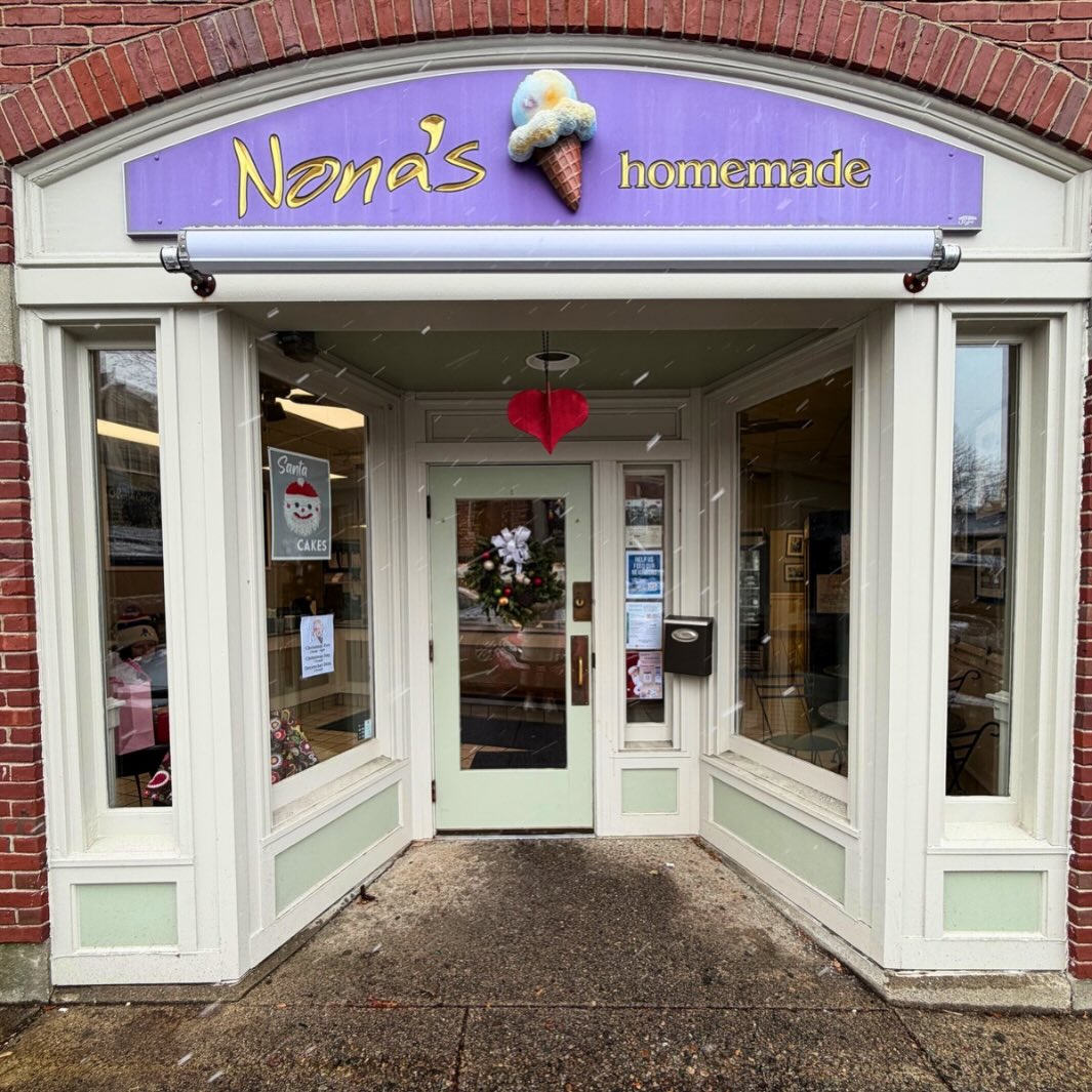 Merry Christmas from Nona’s! 🎄🍦
We want to take a moment to thank YOU — our wonderful customers and community — for supporting us through the first 25 incredible years of Nona’s. This March, we’re excited to celebrate that 25th anniversary right where it all began at 19 Main Street in Hingham, before we move up the street and enter our next chapter. ✨
We’re so grateful for the love shown at all of our locations — Hingham, Scituate, and Hanover — and truly couldn’t have done this without you. Wishing you and your families the happiest holiday season! 💚💜