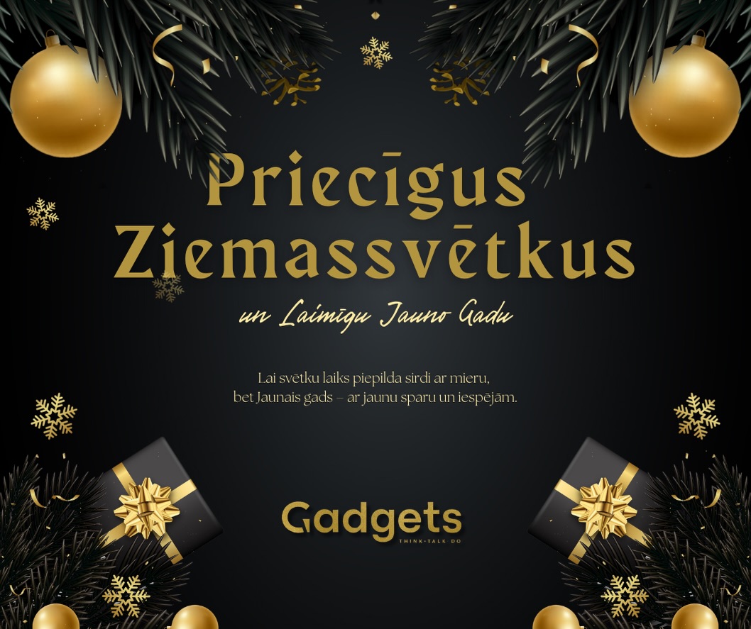 🎄 Priecīgus Ziemassvētkus un laimīgu Jauno gadu! 💫
Lai svētku laiks atnes mieru, siltumu un pateicību par paveikto,
bet Jaunais gads – jaunas iespējas, iedvesmu mācīties un drosmi augt!
Novēlam skaidrus mērķus, gandarījumu par sasniegto
un prieku katrā mazajā solī uz priekšu. ✨