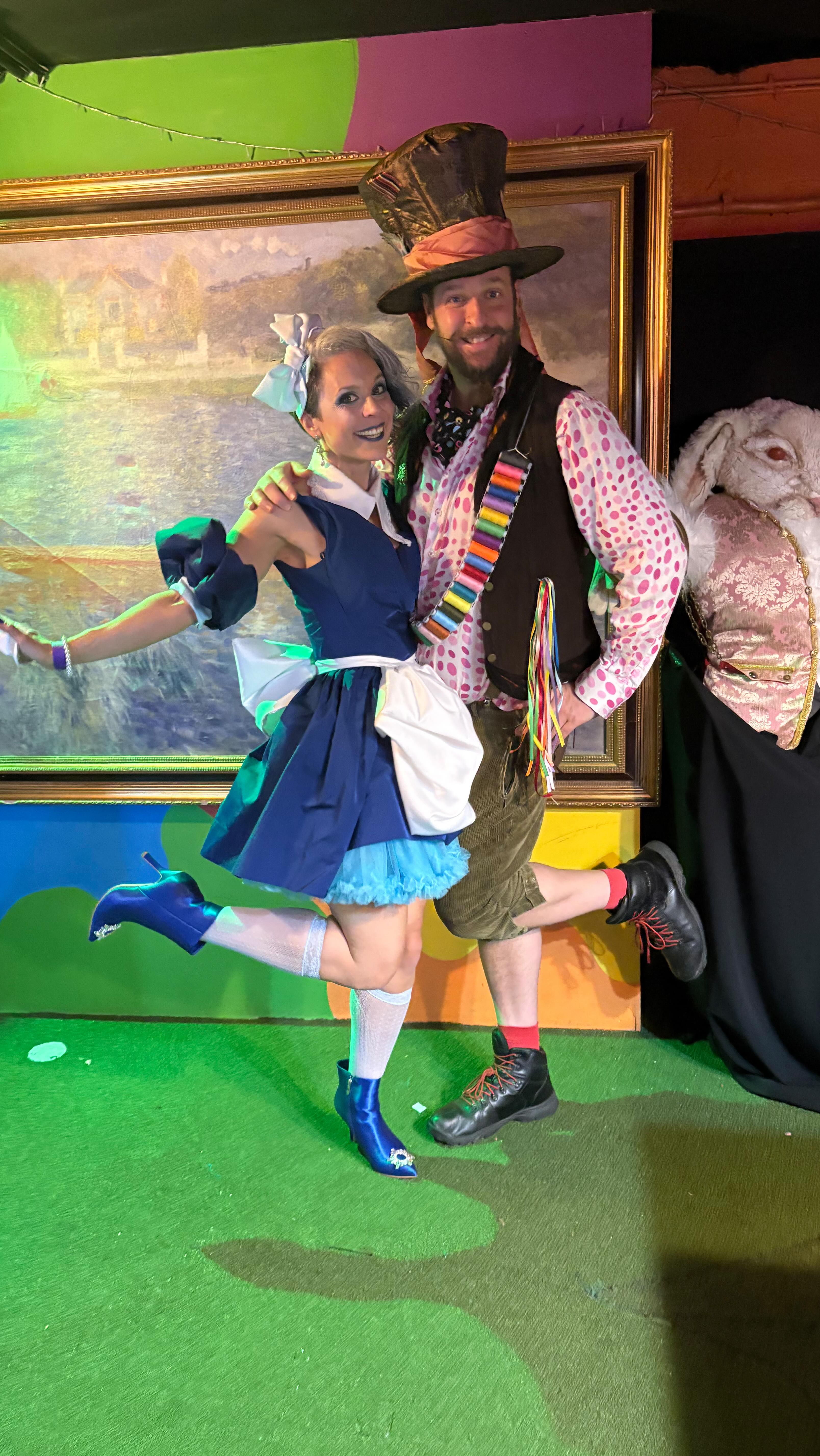 Of course my Birthday became a production… big shout out to all the creative team who made this 40th Alice themed epic theatrical #immersiveexperience
I made dream-like chaos and then joyfully live my best life in a beautiful creation with everyone I deeply love! Thank You to all who atended and made this increadible evening and a spectacular way to step in to my next exciting chapter… heres to all the next creative adventures to come in this next decade…
Thank you
@michellebristowcostume
@wakeupcampaign
@dsilondon
@lorena
@lalita_sanva
@lisawhatsmyname
@lady.insta.no.how
#immersivedesign #setdesign #costumedesigner #eventsdesign