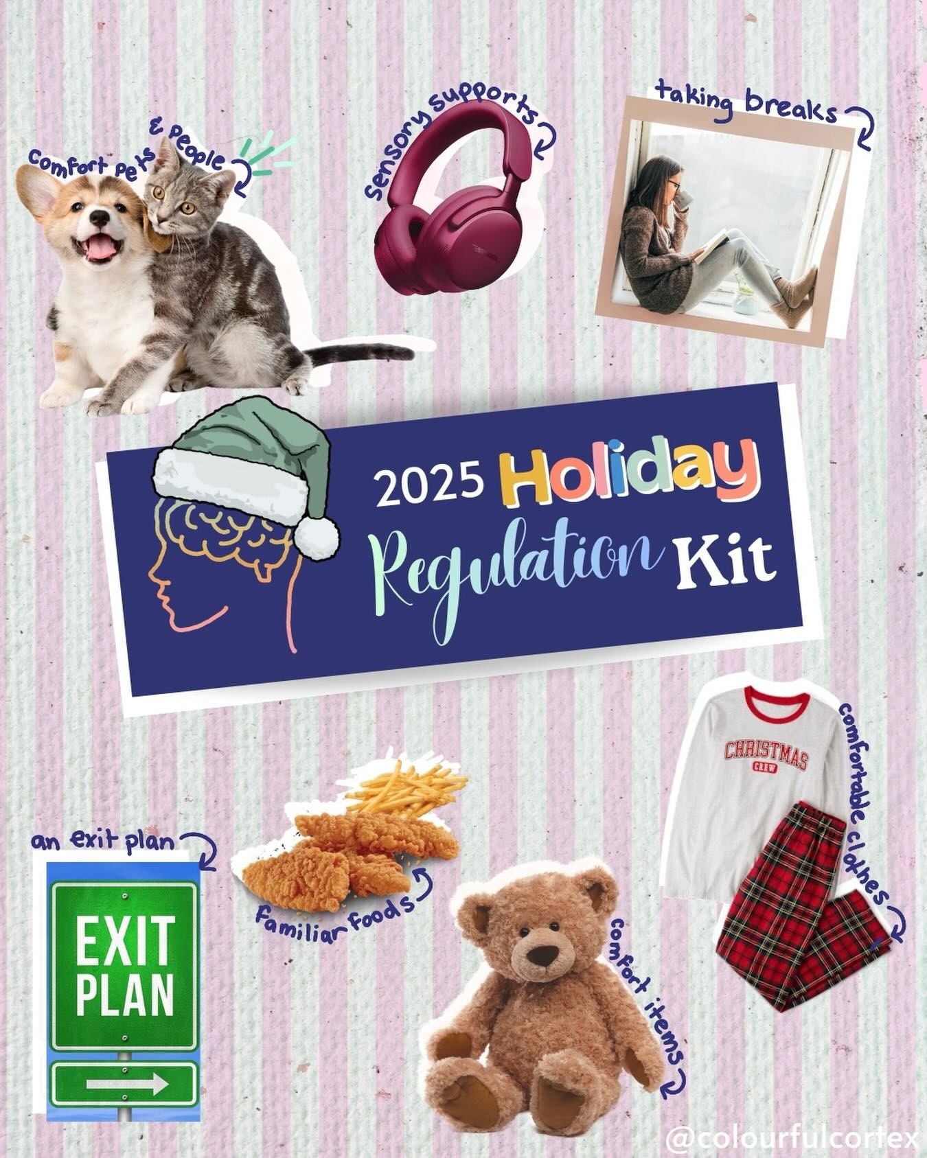 Holiday events can be meaningful and still require support.
Using tools does not mean you are failing or being difficult. It means you are listening to your nervous system.
Support looks different for everyone.
You are allowed to bring what helps 🤍
Save this for later or share with someone who might need it.
#therapy #therapist #holiday #adhd #autism