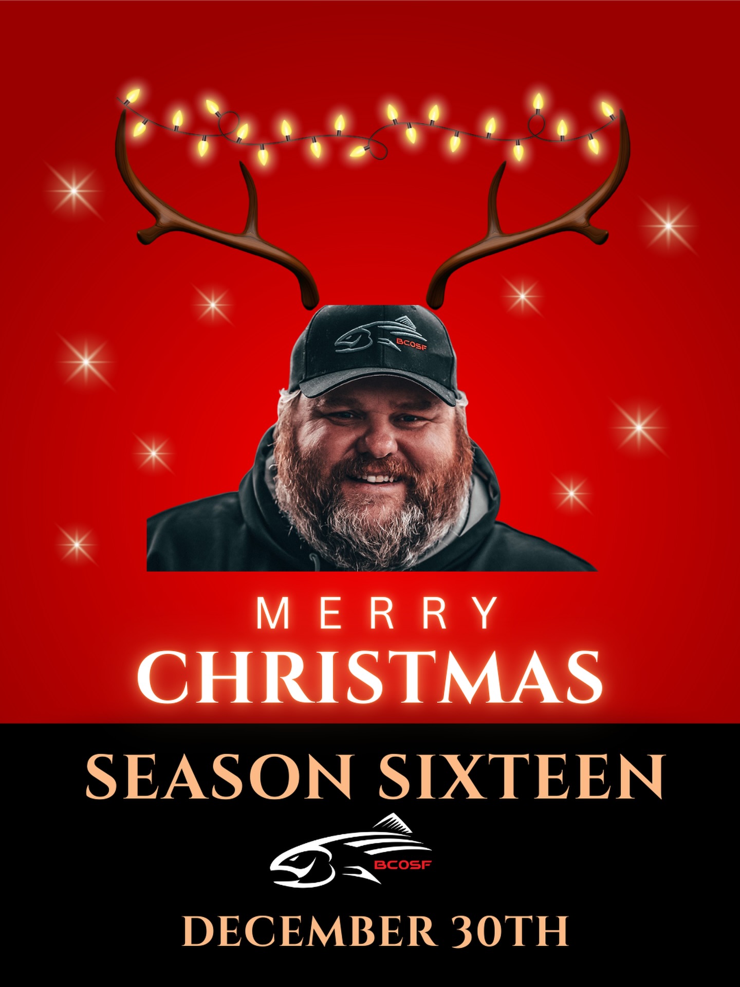 🎄 When the host goes full reindeer… You know it’s officially Christmas. 🦌
Mike’s ready to guide Santa’s sleigh — and we’re getting ready to launch another epic season.
Wishing all our viewers a very Merry Christmas!
🎣 Season 16 of BC Outdoors Sport Fishing premieres December 30th.
Don’t miss it, network schedule linked up in our bio!
