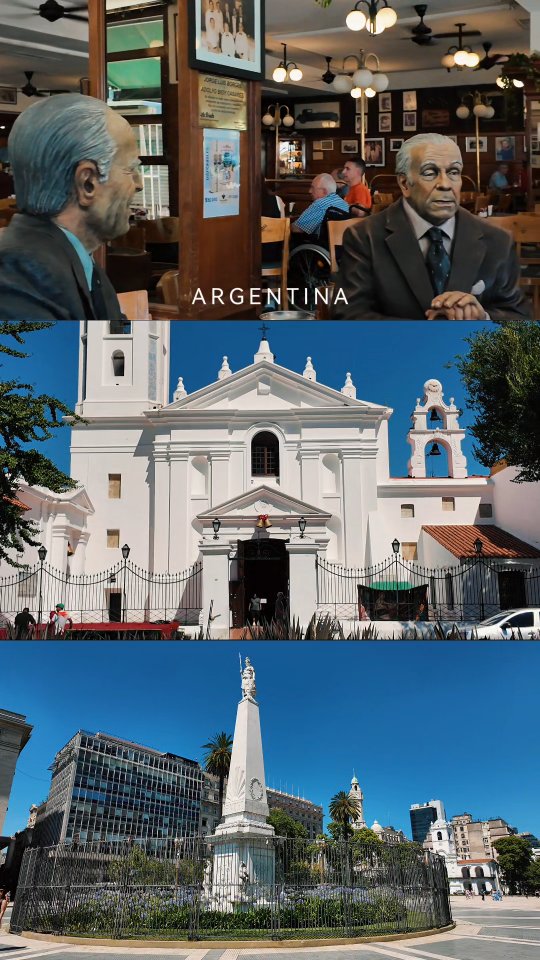 Four hours in Buenos Aires.
Main squares, food markets, empanadas, chorizo sandwiches — and a lot of walking in between. 🇦🇷