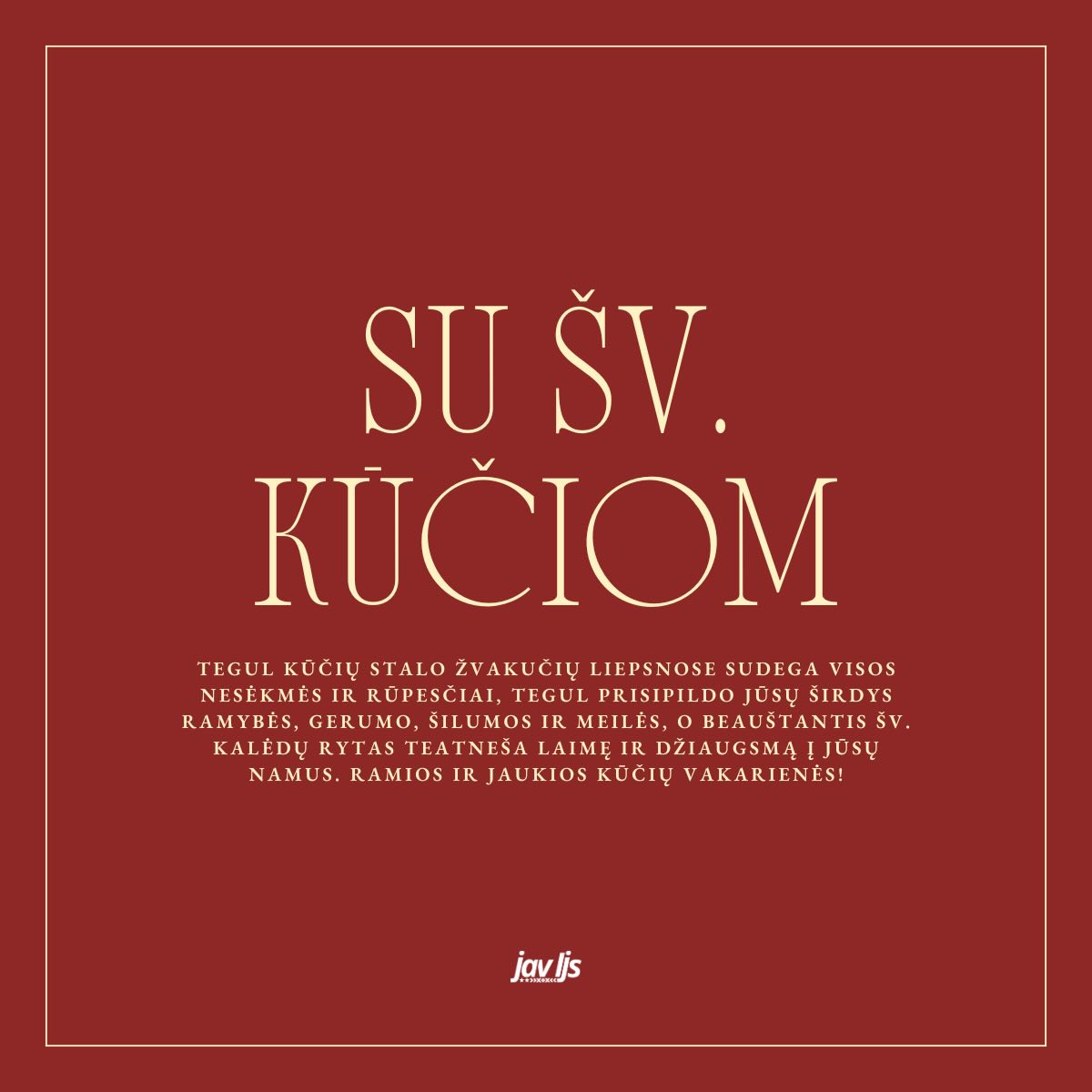 May all your troubles and worries burn away in the flames of the table candles, may your hearts be filled with peace, kindness, warmth and love, and may the dawning Christmas morning bring happiness and joy to your home. Have a peaceful and cozy kūčios dinner! 😇🎄❤️