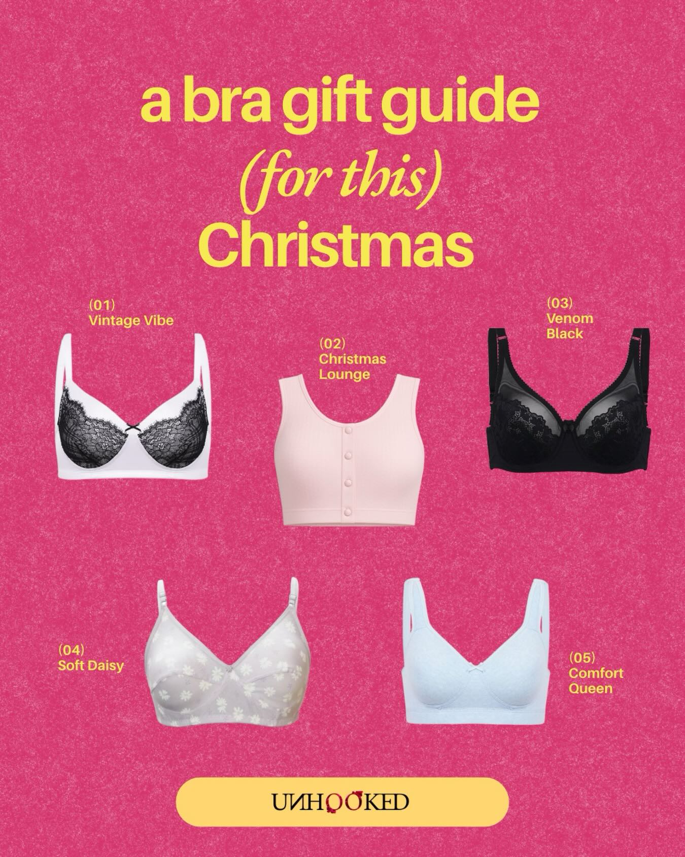 Merry Christmas Eve 🎄
Also, FLAT 15% off SITEWIDE (use code: CHRISTMAS15) only on www.unhookedindia.com
#christmas #bra #gift #winter #discount