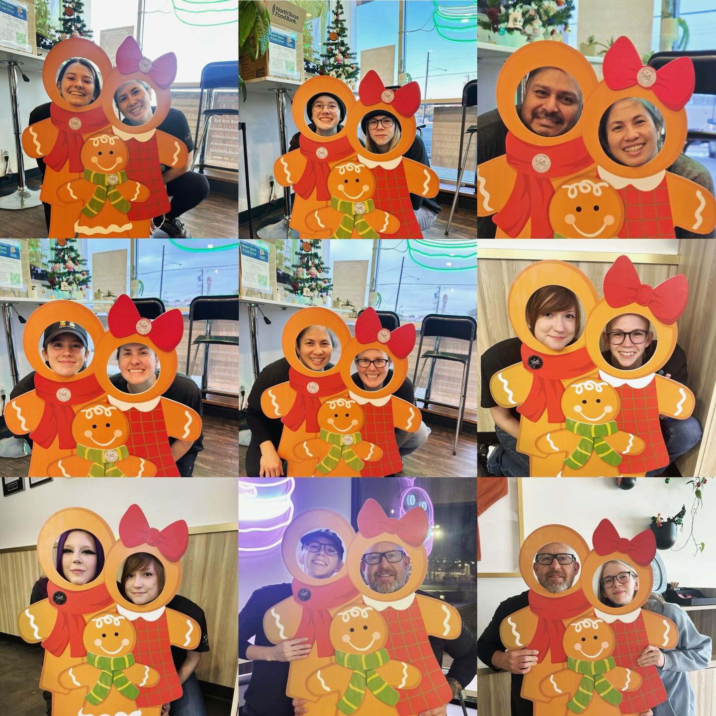 Merry Christmas! Y’all kept up super busy this holiday season, and we’re so very thankful for it! 🙏 We hope we helped make your holidays a little sweeter if you brought our sweets to your gatherings, office, or home.
@jewelsgfamily found these cute adorable photo ops and we hope you were able to capture some cute pictures of your own. Here’s our HSP family having a little fun with them as well!
Huge thank you to the team for everything you do every day. @jewelsgfamily and @silver_coyote82 keeping all of our orders organized. @caitiecat418, @magganista, @miranda_k77 for getting everything made! Like literally everything! The entire Hillcrest Village team for coming in clutch to help with anything and everything! (@sky_jade04, @cabneyyy and Logan). 😘😘😘