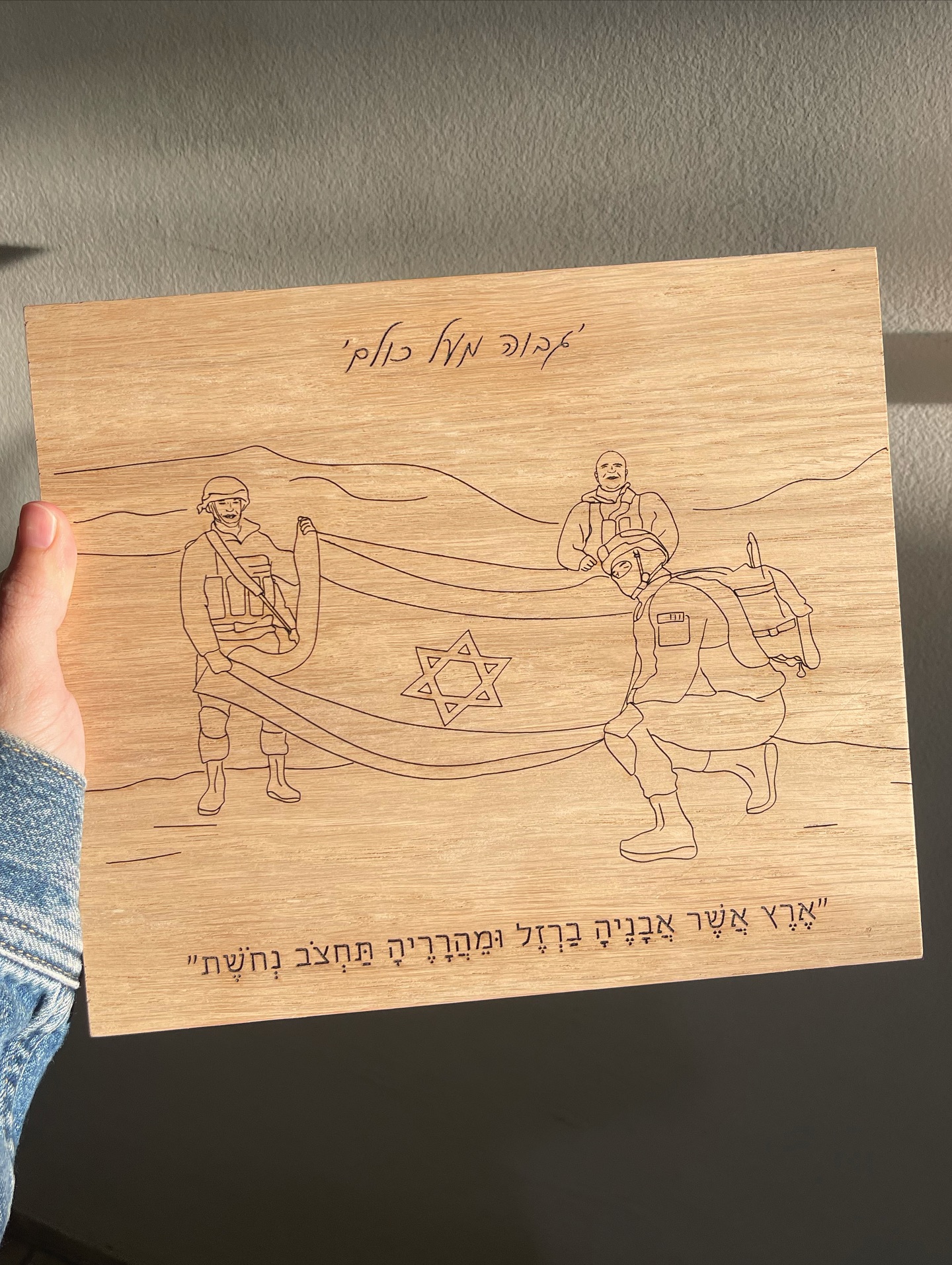 הזמנה של מתנה מושלמת למפקד לכבוד השחרור🫶🏻
הכי מרגש מקורי ומיוחד שיש.