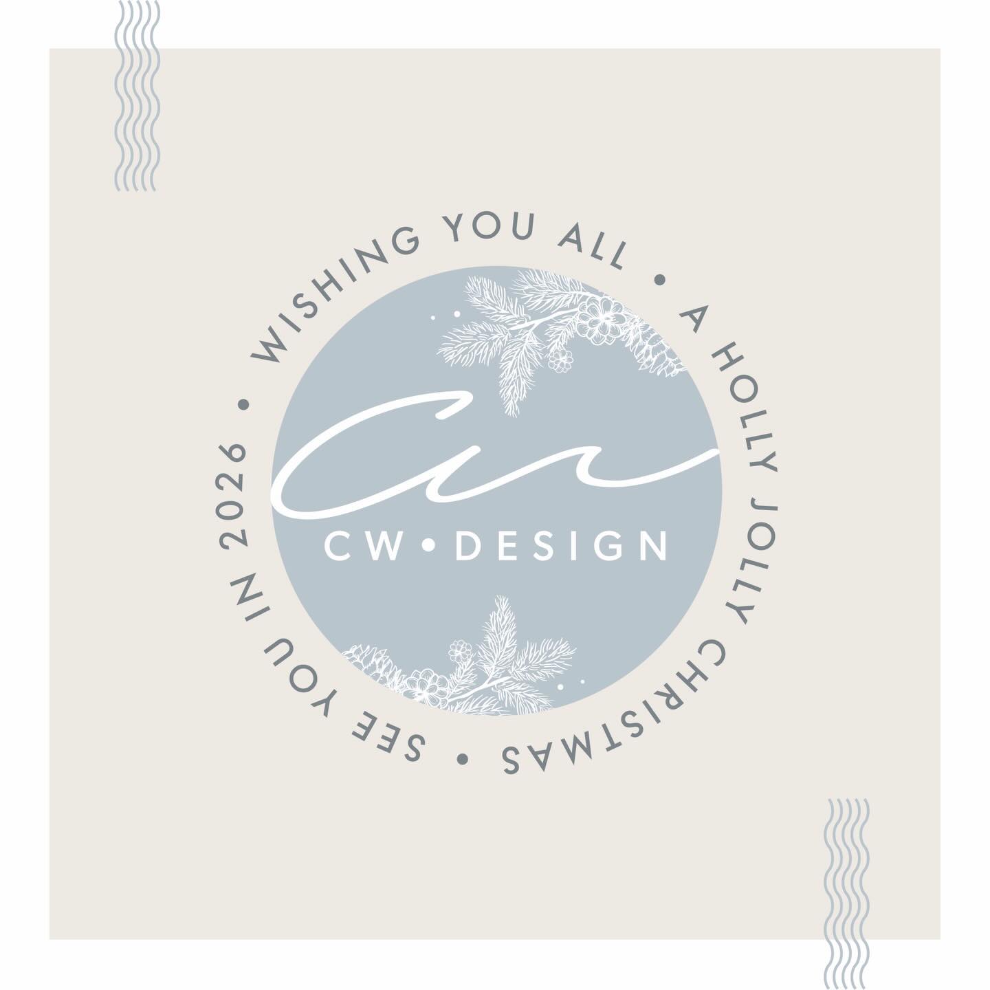 HERE’S TO 2025 🥂🎄 // Wishing all my clients • past, present and future a Holly Jolly Christmas. I’ve enjoyed delivering creative design and wedding stationery products for you. Thank you for supporting my small business 💕. Happy Holidays and see you in 2026, ready to start another chapter!
#graphicdesigner #graphicdesign #weddingstationerydesign #iamcwdesign #thankyoumessage