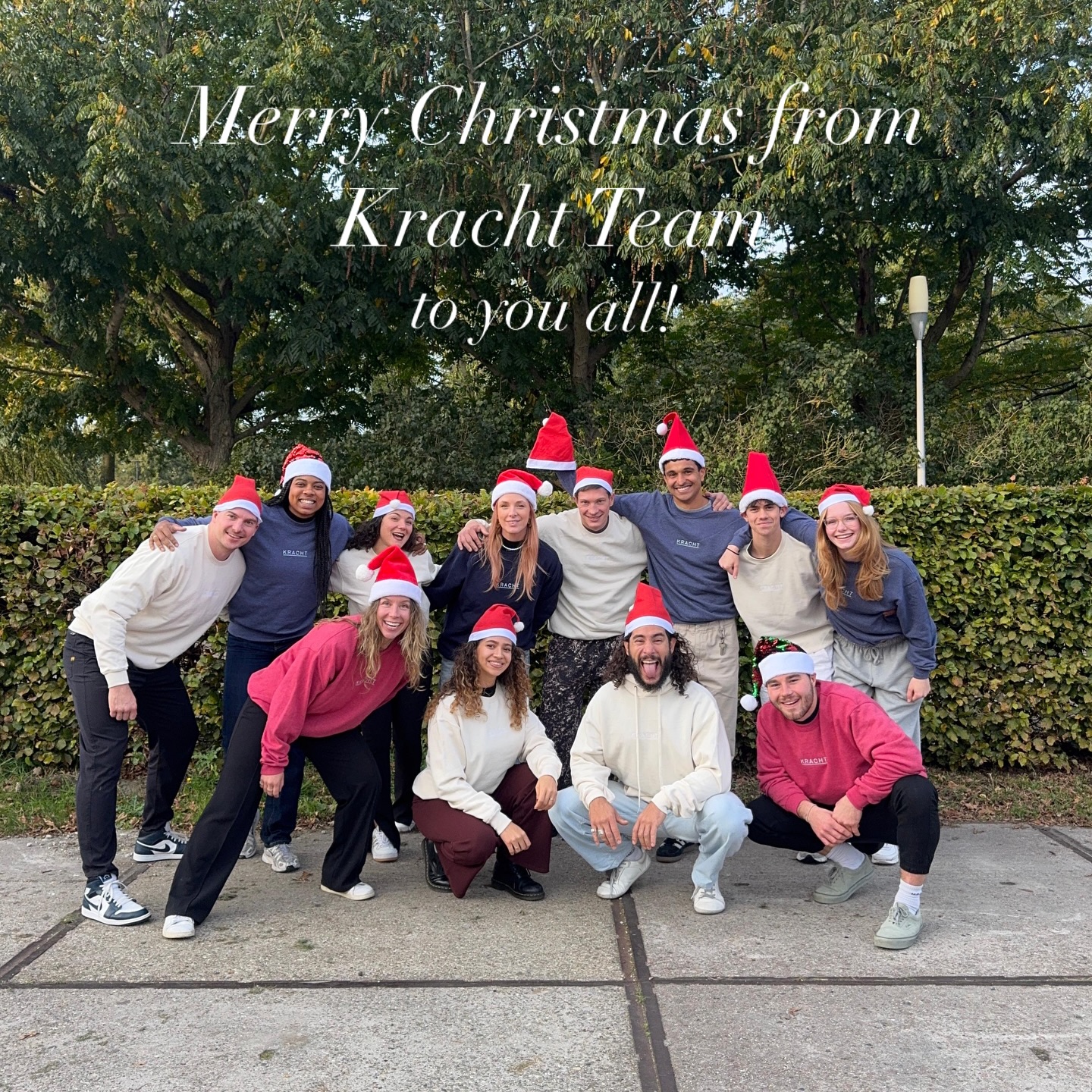 From coaching cues to Santa hats 🎅
Wishing everyone a warm, strong and joyful holiday season from the Kracht team.
Thank you for another year full of sweat, laughs and shared goals — we can