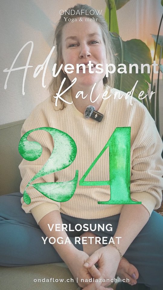 💫Türchen 24 | Verlosung 1 Platz im Yoga Retreat💫
Das letzte Türchen des diesjährigen Adventskalenders ist da und ich verlose einen Platz im Spätsommer Retreat am 5./6. September 2026 in der wunderschönen Seerose @seeroseresort in Meisterschwanden.
Mit Yoga, Bewegung, Achtsamkeit, Wellness, feinem Essen und viel Zeit für dich, schebkst du dir eine wunderbare Auszeit🌊
Möchtest du an der Verlosung teilnehmen, dann freue ich mich auf folgendes:
👉 Schenke ein Herz
👉 Kommentiere, warum für dich eine kleine Auszeit wertvoll ist
👉Bonus: Teile das Video in deinem Status/Story
🎁 1 Platz im Spätsommer Retreat vom 5./6. September 2026 inklusive 4x Yoga, Achtsamkeit, Bewegung, Lunch und Dinner im Wert von 330 Franken
🏖 Du buchst nur noch das Zimmer mit Frühstück
Teilnehmen kannst du bis am 31. Dezember 2025. Den Platz verlose ich am 1. Januar 2026 und informiere den oder die Gewinner:in💜
Danke vielmals für euer Vertrauen und ich wünsche allen von Herzen wunderbare Weihnachten und eine sanften Rutsch ins neue Jahr💫🩵
#yogaretreat
#merrychristmas
#schöniwiehnachte