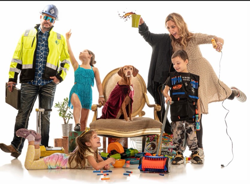 🌲 #MerryChristmas from the Eveson #Family 🎁 #familytime❤️ #funny #dog