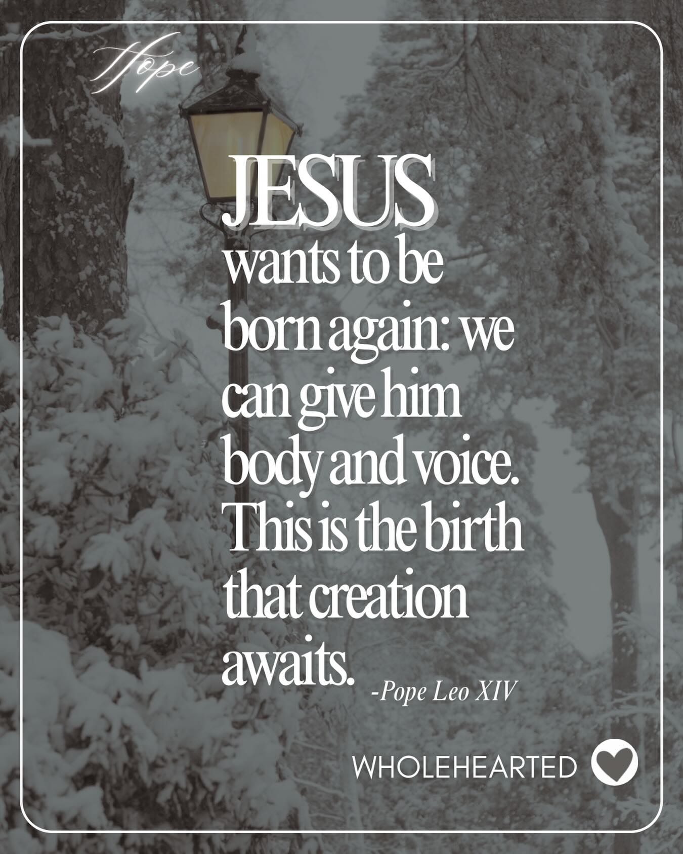 Pope Leo XIV speaks about what hope generates in his last address for the Jubilee Year of Hope:
âThis is the birth that creation awaitsâŚ.To hope is to generate. To hope is to see this world become Godâs world: the world in which God, human beings and all creatures walk together again, in the garden city, the new Jerusalem. May Mary, our hope, always accompany our pilgrimage of faith and hope.â