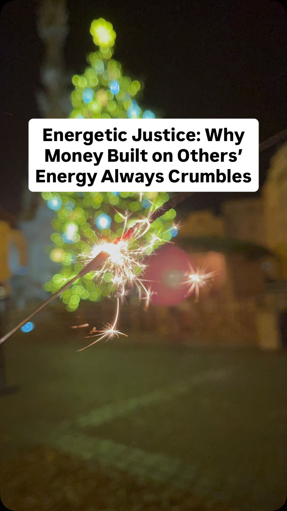 Creating money by using others never lasts.
It might work for a while — until energetic justice arrives.
Because justice isn’t made by people. It’s made of energy, and energy never misses a face.
Those who take from others rely on people without boundaries.
But we are all here to learn — some to stop using, others to stop allowing themselves to be used.
As long as you keep feeding someone with your energy, karma can’t reach them — it would flow through you too.
But once you take your energy back, everything they built on your light begins to fall apart.
That’s not revenge.
That’s balance.
And your role is not to punish — your role is to reclaim your energy.
To feel safe again in receiving.
To stand in your core and decide consciously where your energy flows.
What has your journey with energetic boundaries and money taught you?
#EnergeticJustice #MoneyEnergy #EnergyBoundaries #SpiritualGrowth